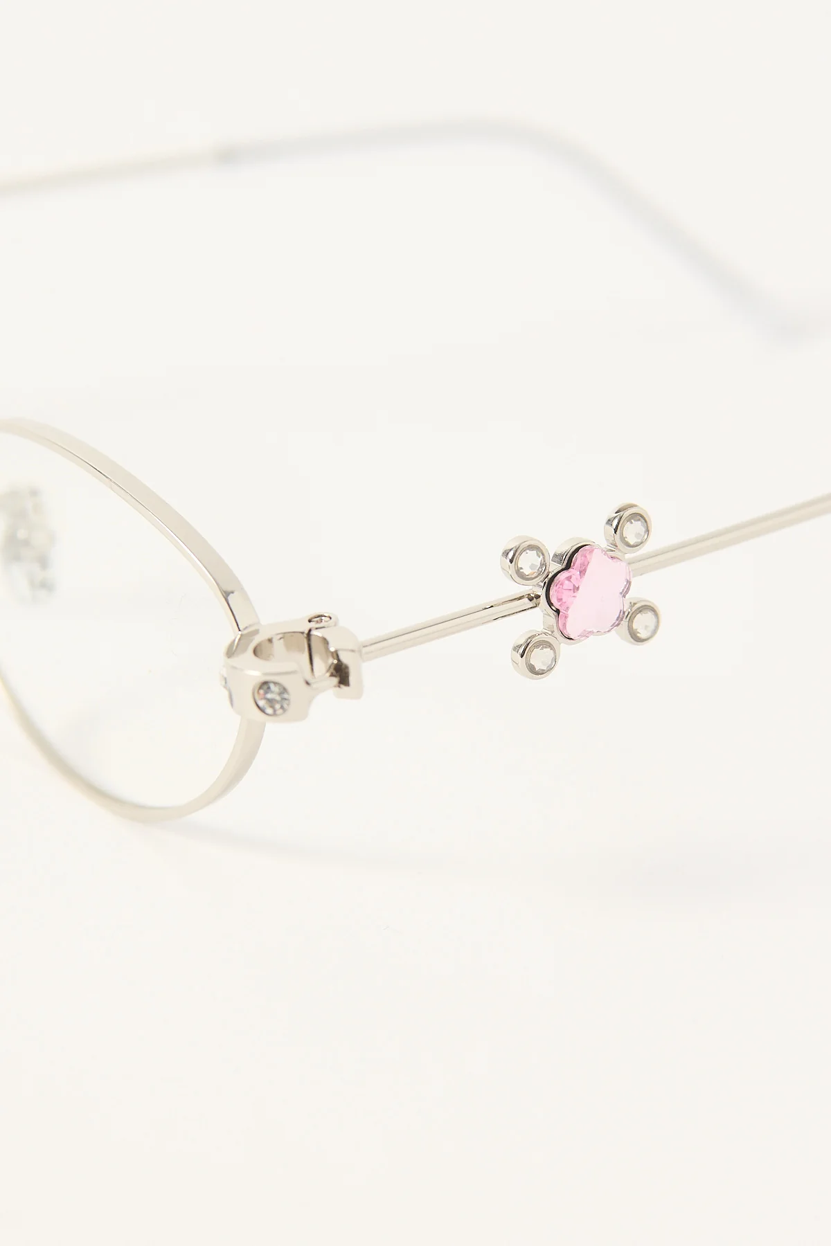 Token Daisy Fields Clear Glasses Silver - Image 3