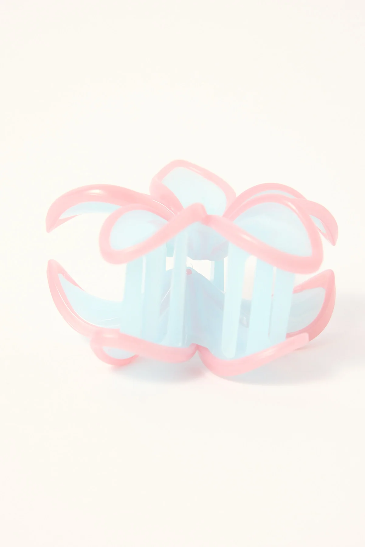 Token Frangipani Flower Hair Claw Clip Blue - Image 2