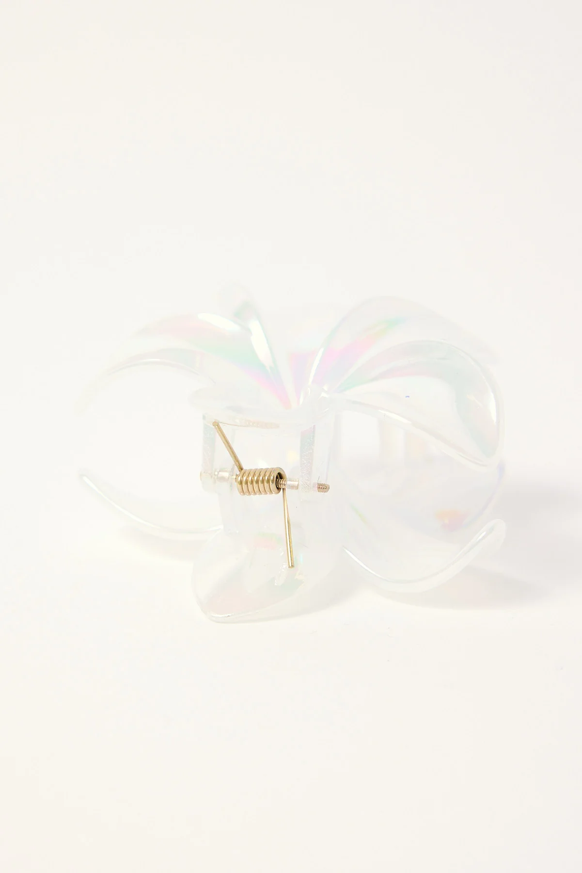 Token Frangipani Flower Hair Claw Clip Pearl - Image 3