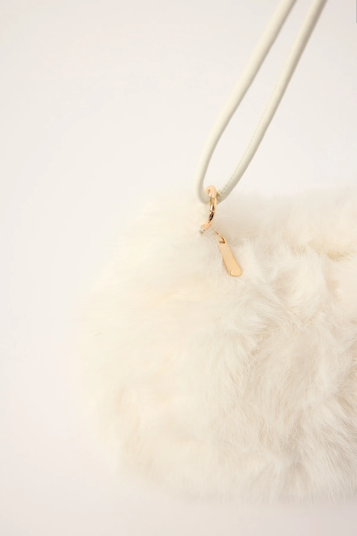 Token Glacial Faux Fur Bag White - Image 2