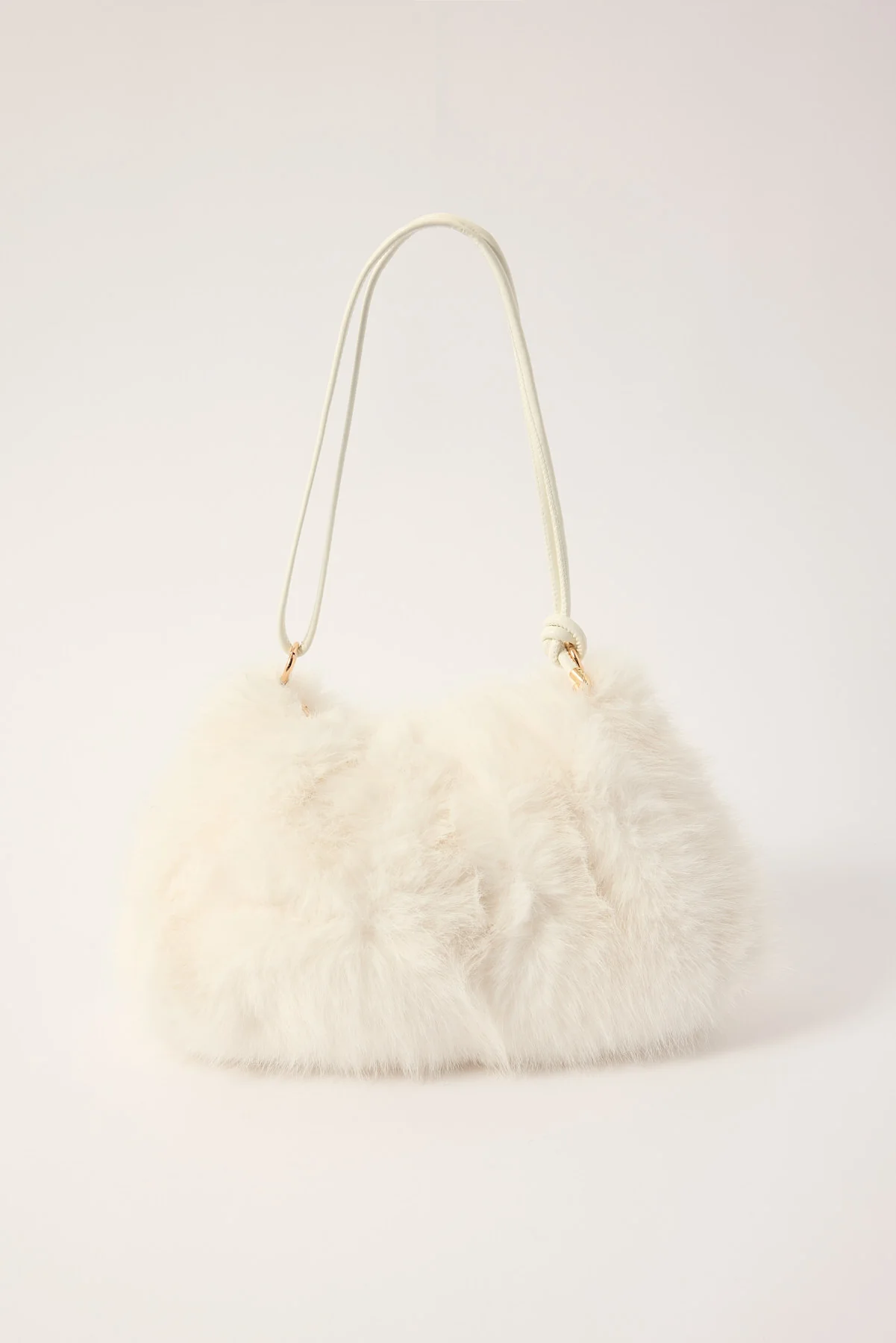 Token Glacial Faux Fur Bag White - Image 3