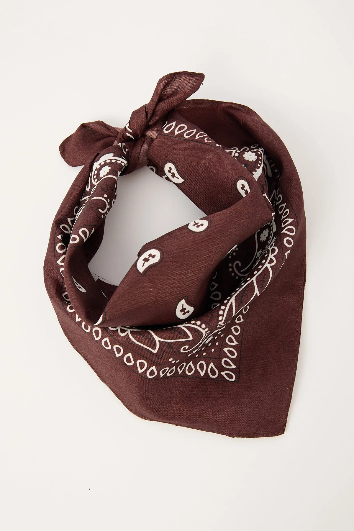 Token Hair Bandana Scarf Brown - Image 3