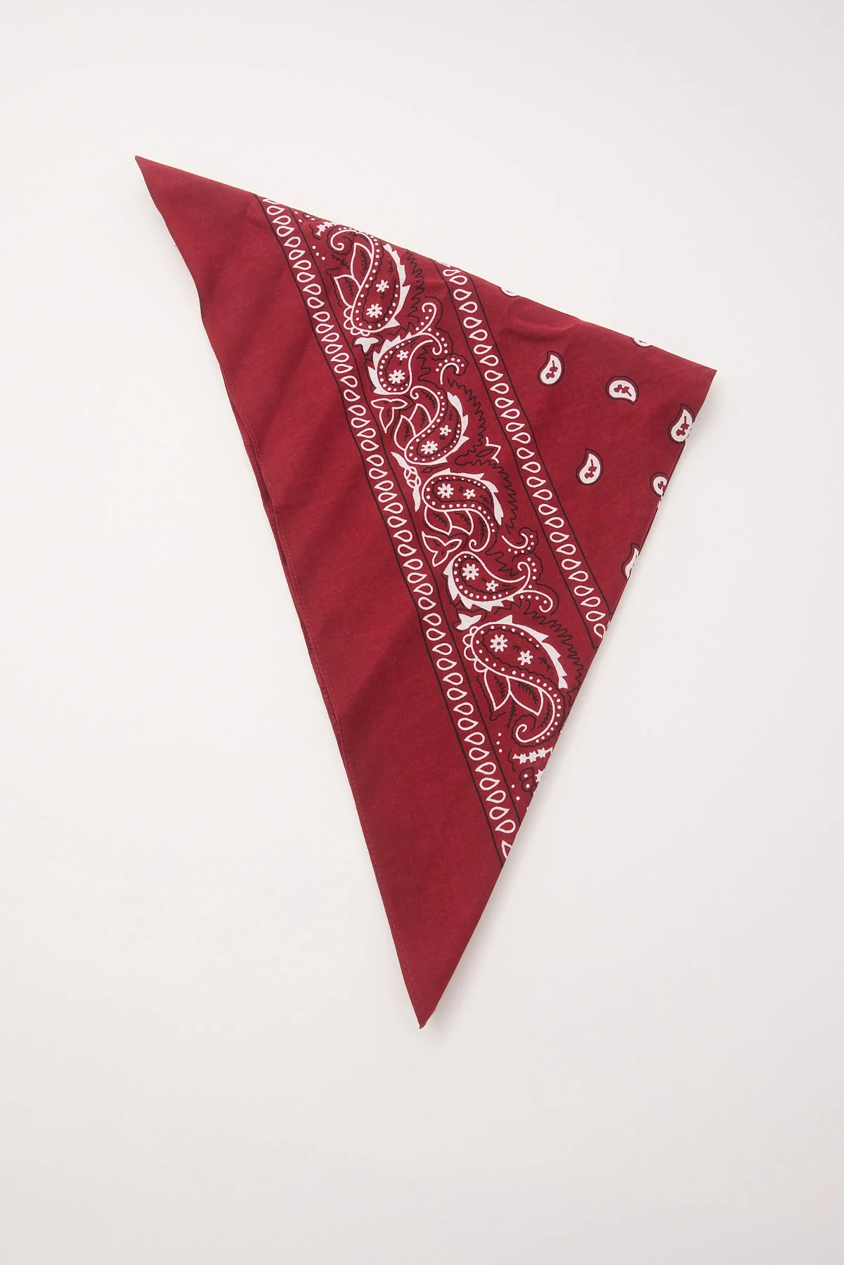 Token Hair Bandana Scarf Burgundy - Image 2