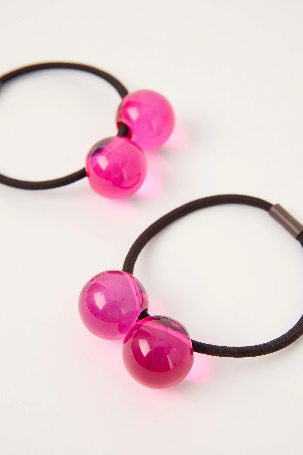 Token Hair Bobbles 2 Pack Pink - Image 2
