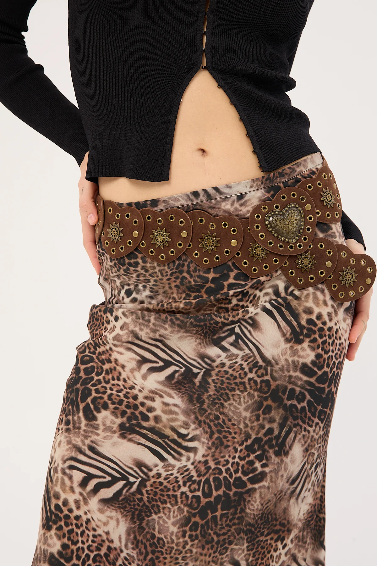 Token Heart Disk Belt Brown - Image 3