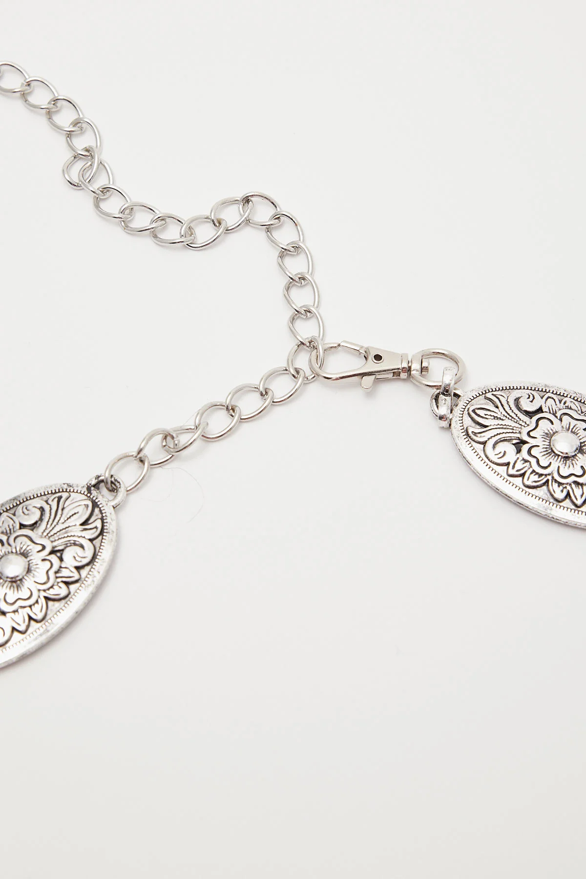 Token High Noon Disk Chain Belt Antique Silver - Image 3
