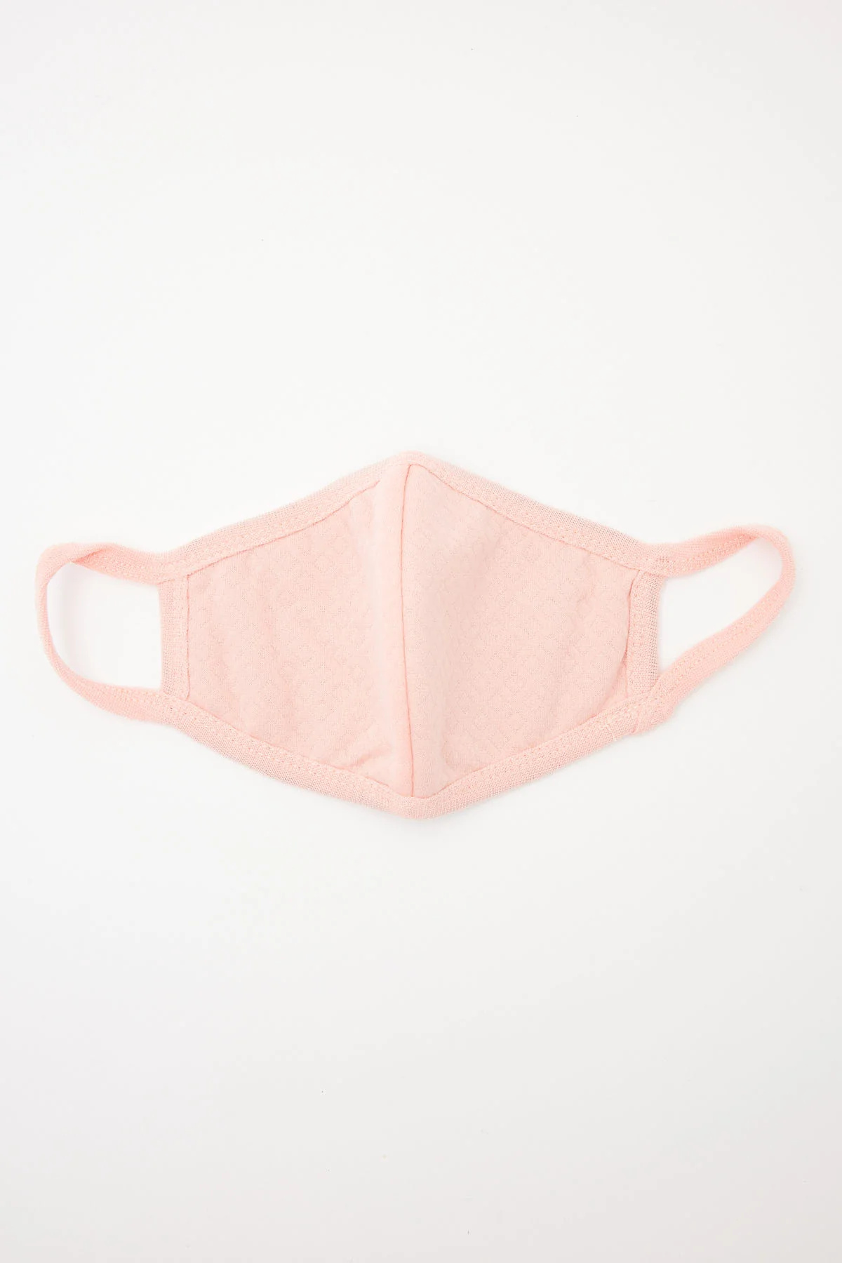 Token Knitted Face Mask Peach