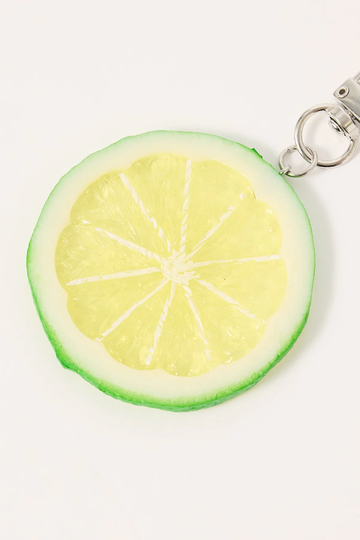 Token Lime Slice Keyring Green - Image 2