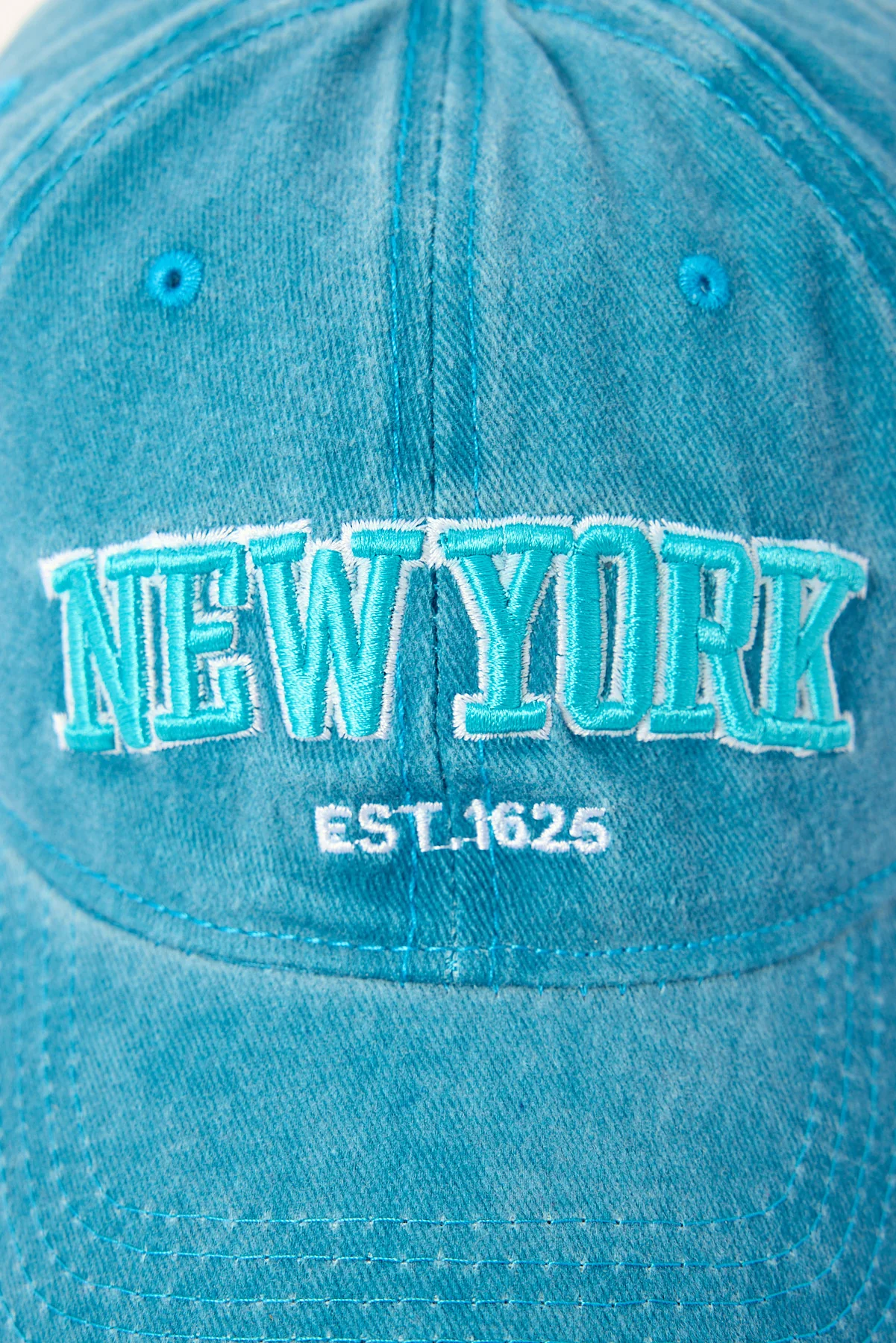 Token New York Washed Cap Washed Blue - Image 2