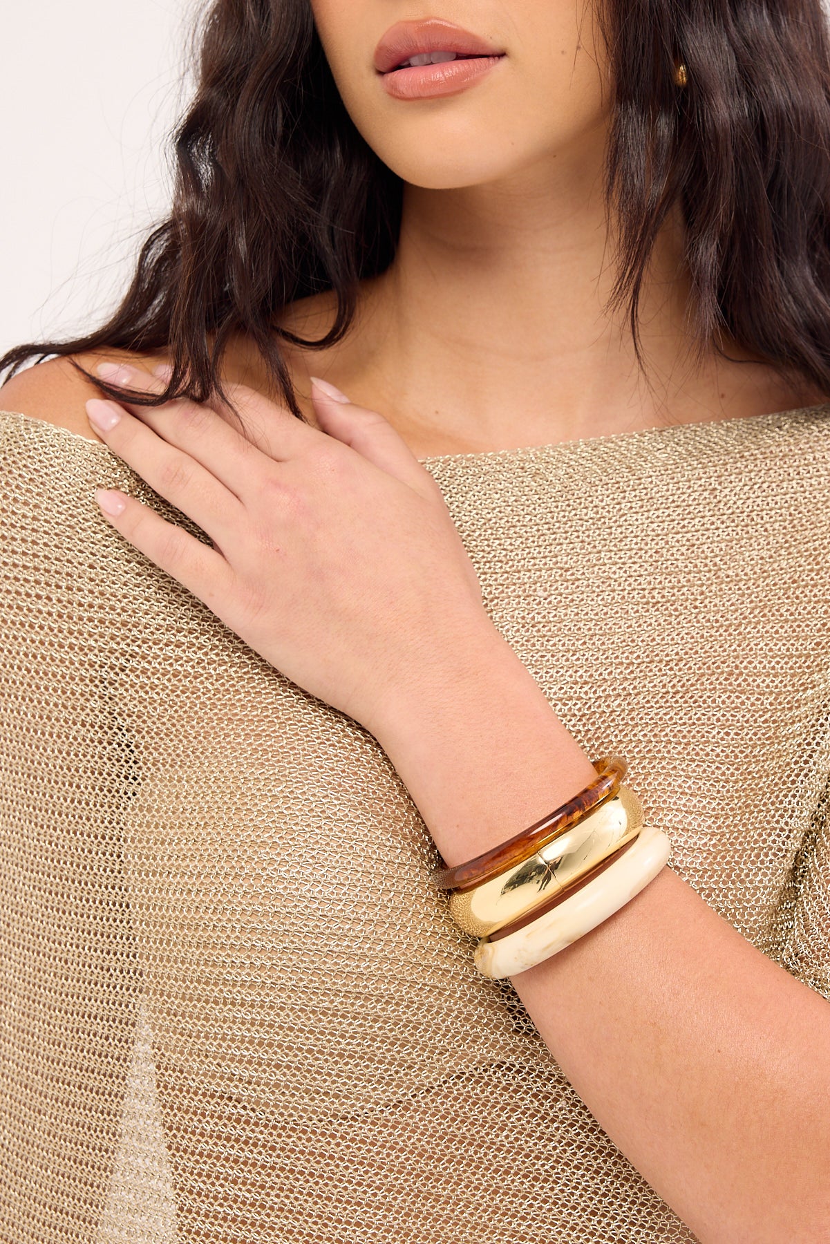 Token Noa Resin Bangle Pack Multi - Image 3