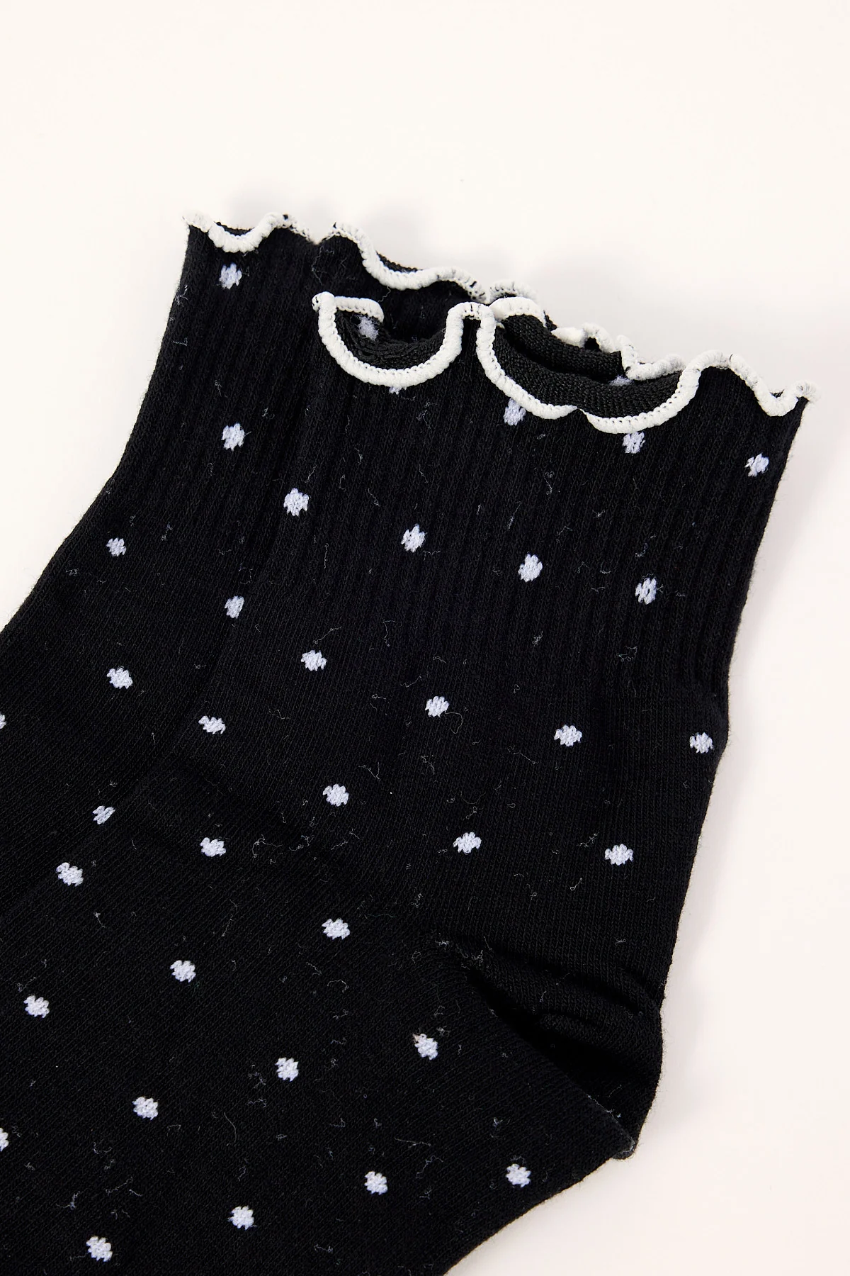 Token Polka Dot Sock Black - Image 2