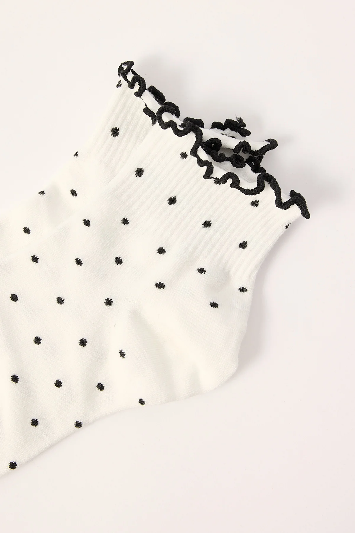 Token Polka Dot Sock White - Image 2