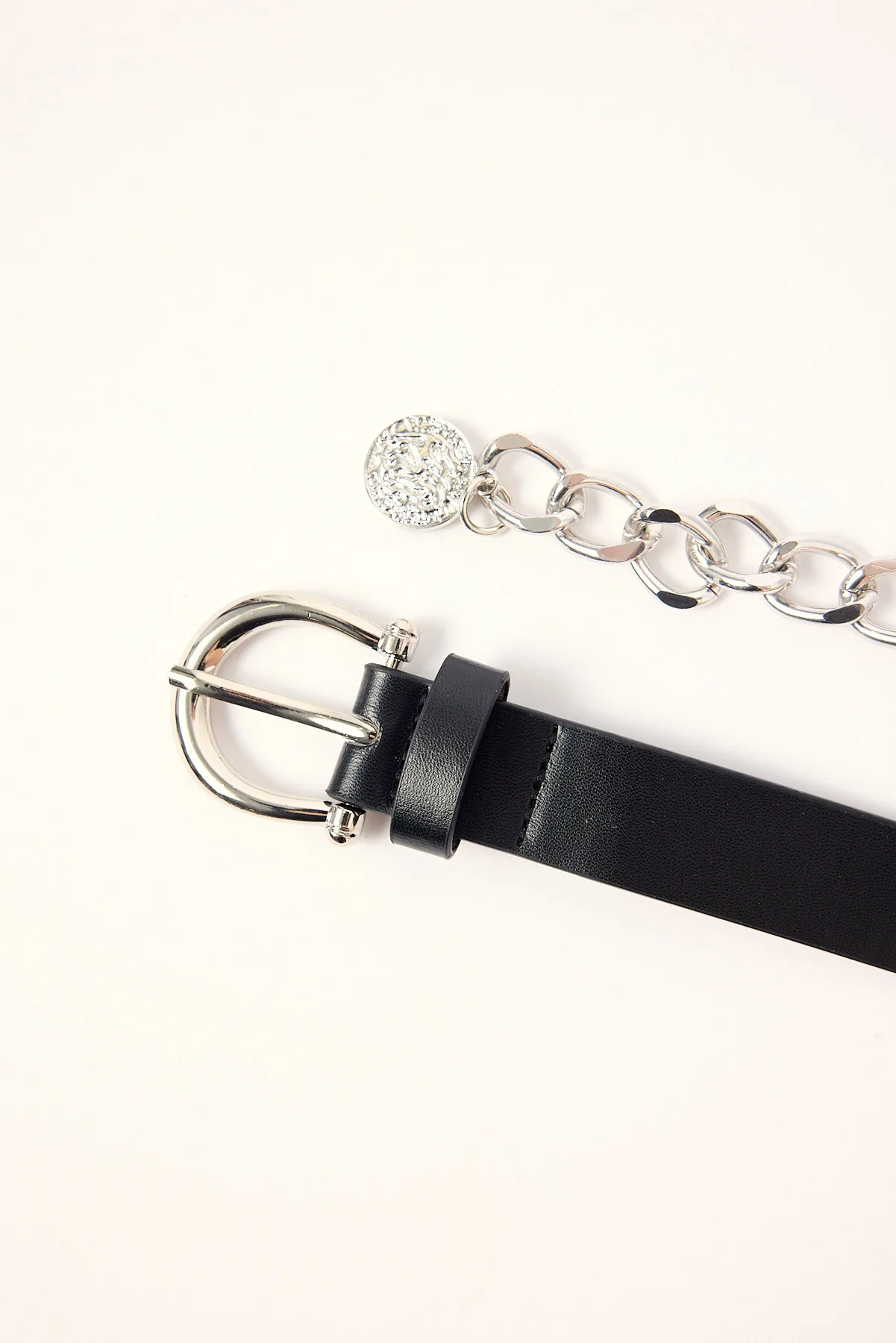 Token Rogue Chain Mix Belt Black/Silver - Image 2