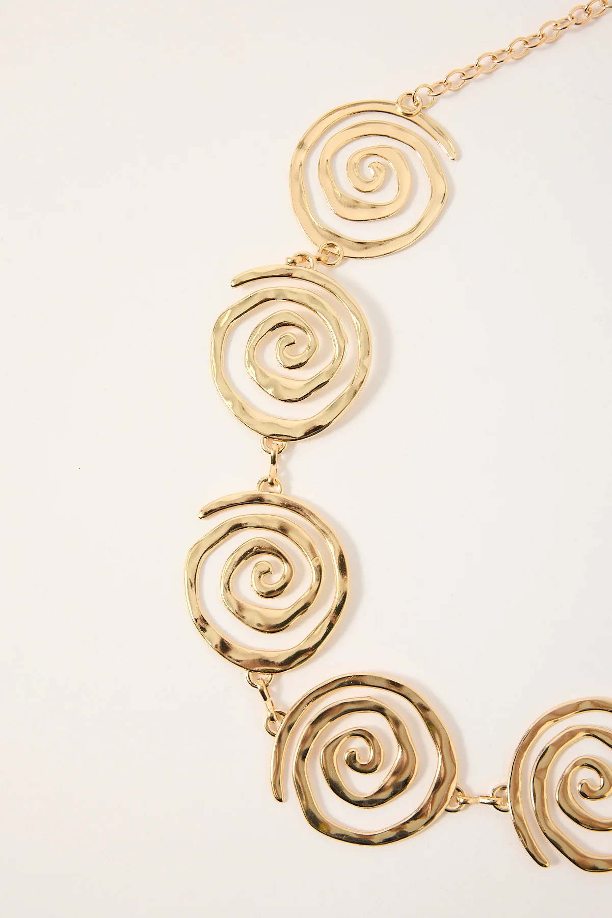 Token Spiral Chain Belt Gold - Image 2
