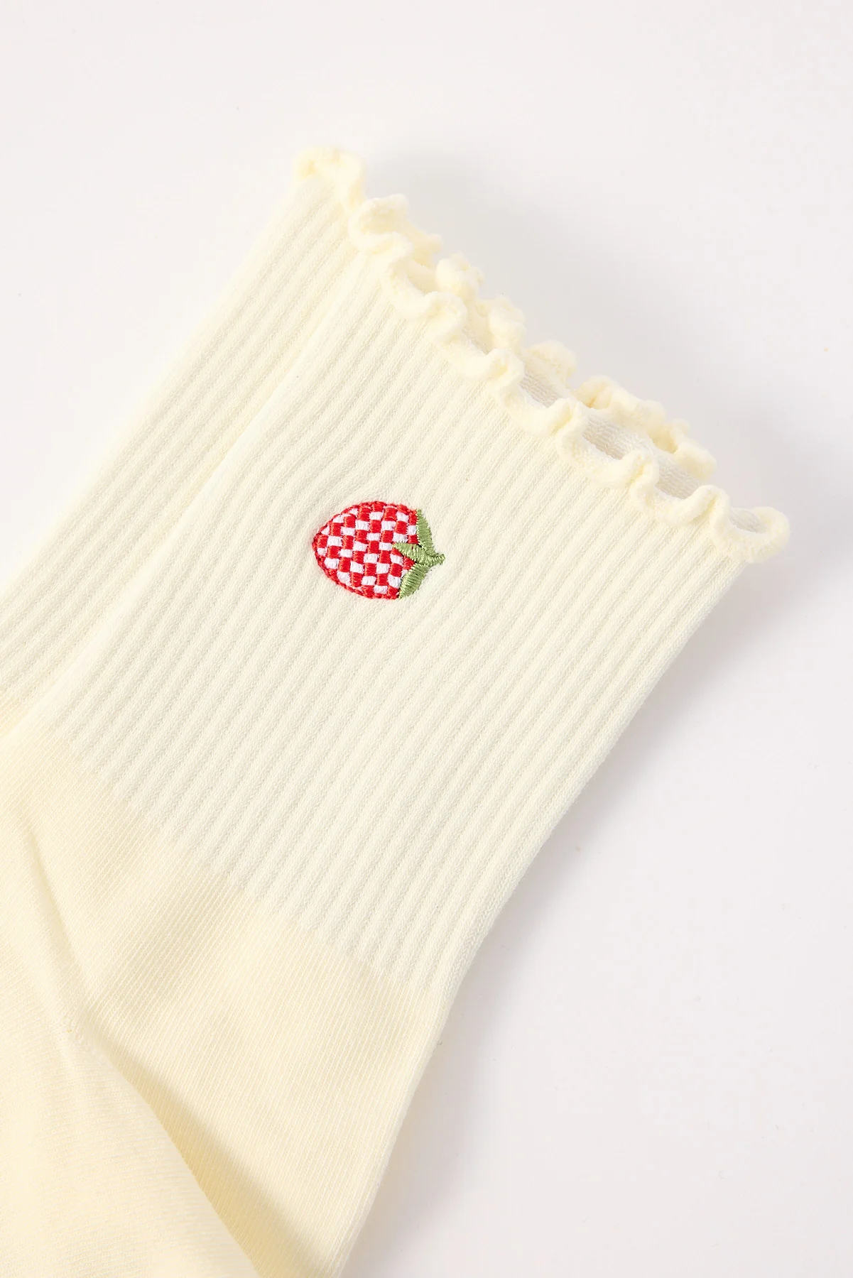 Token Strawberry Sock White - Image 2