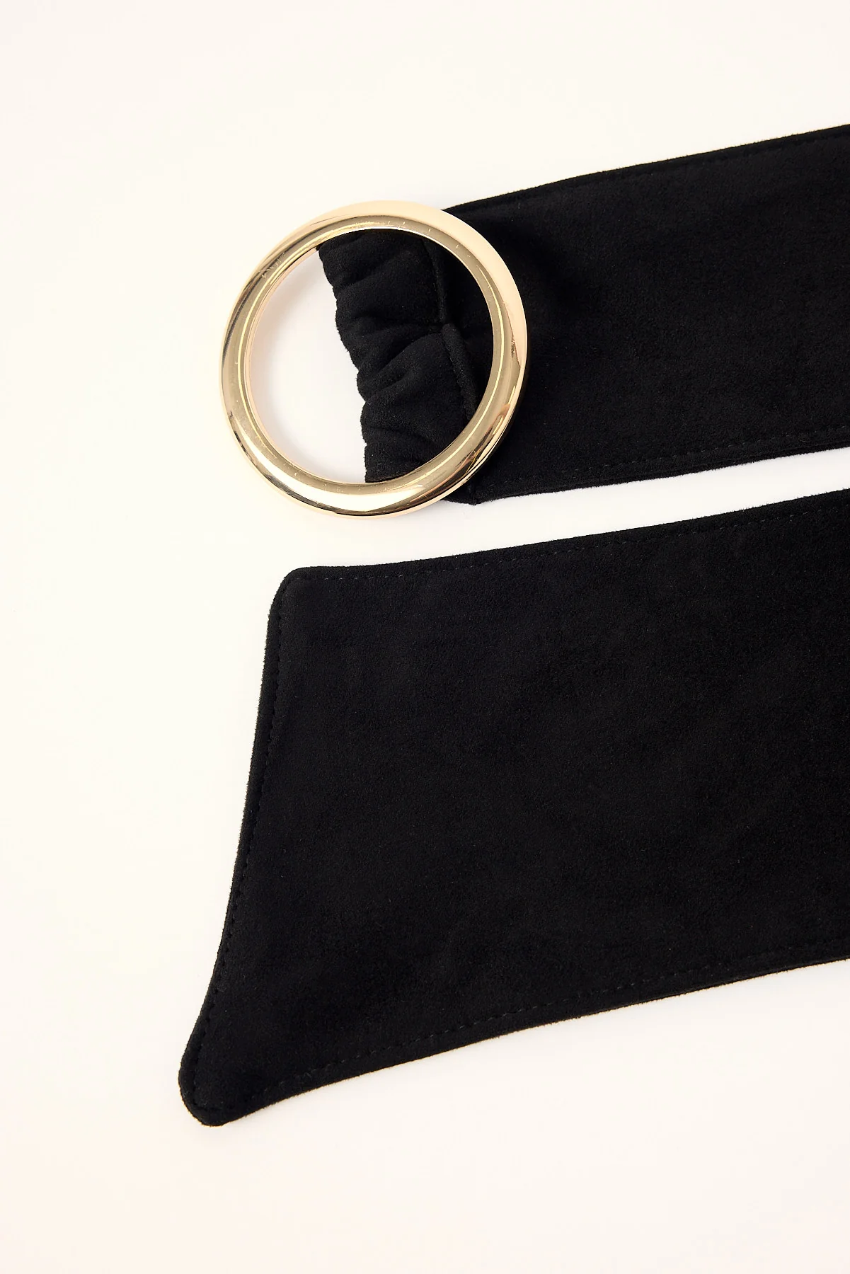 Token Sundown Sueded Belt Black