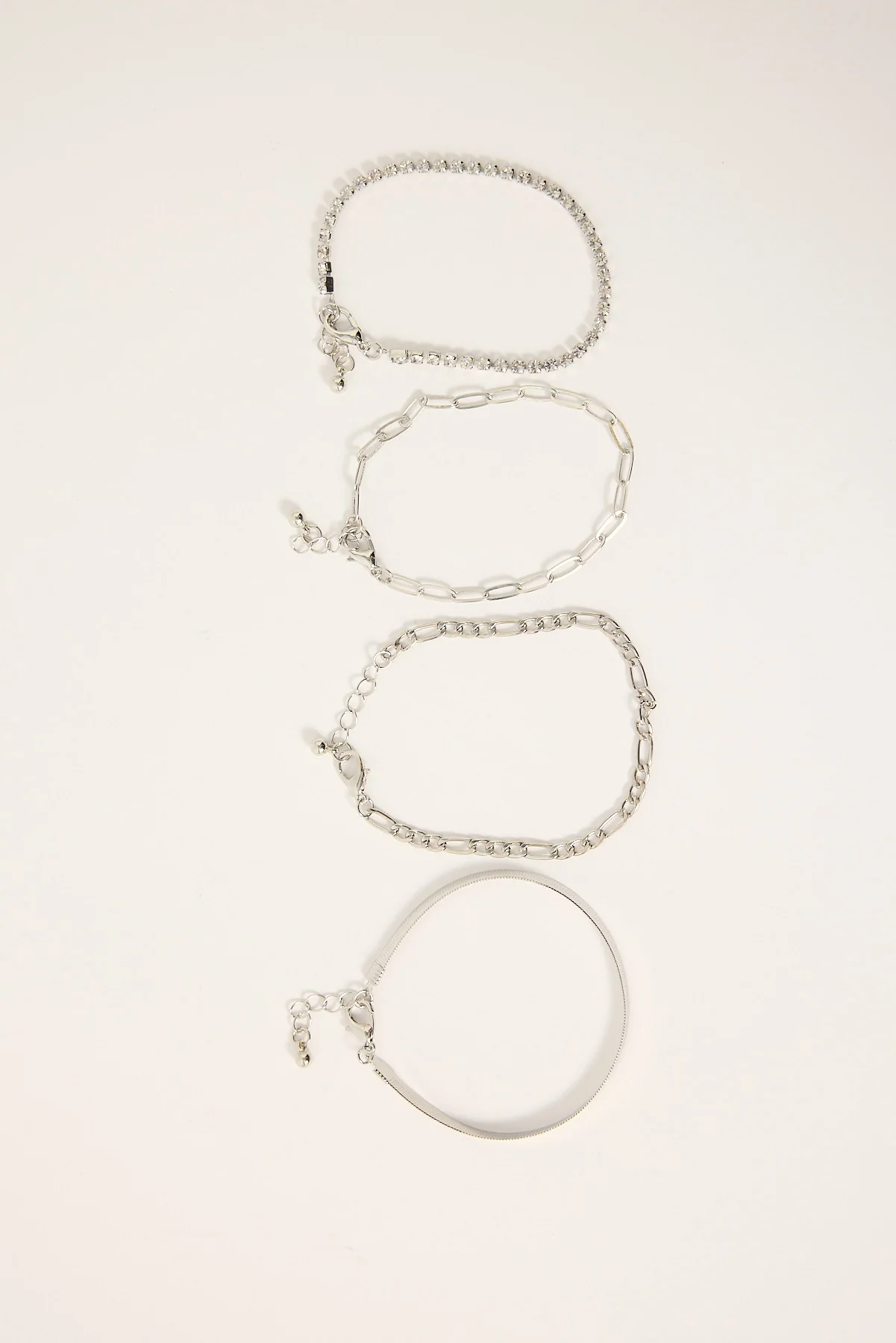 Token Tennis Bracelet Pack Silver - Image 2