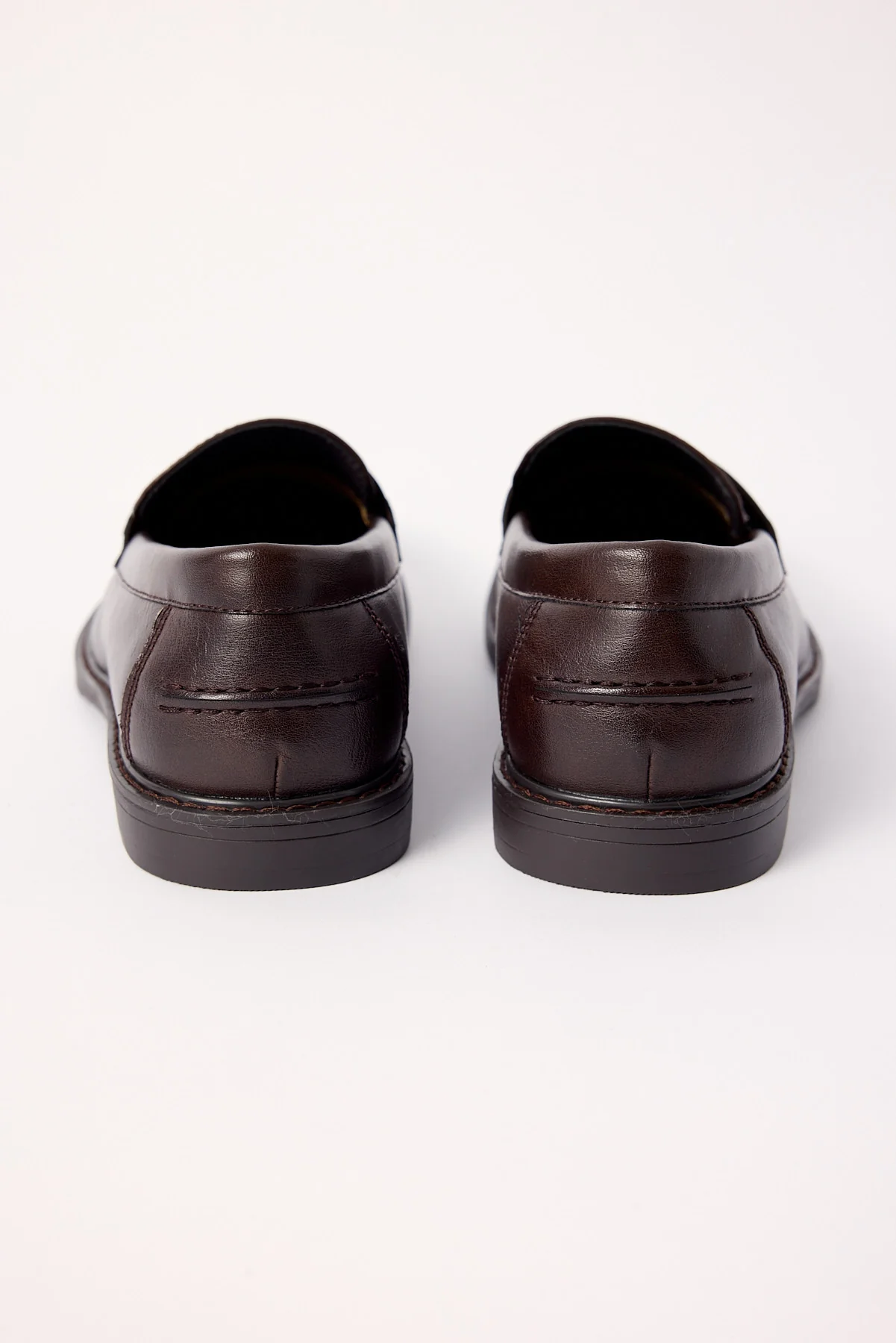 Uncut Hutch PU Loafer Cafe - Image 3