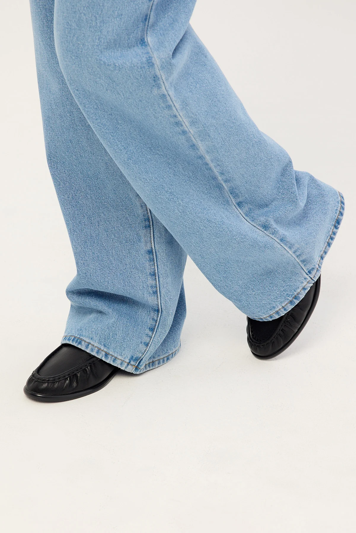 Verali Angel Loafer Black Crinkle - Image 5