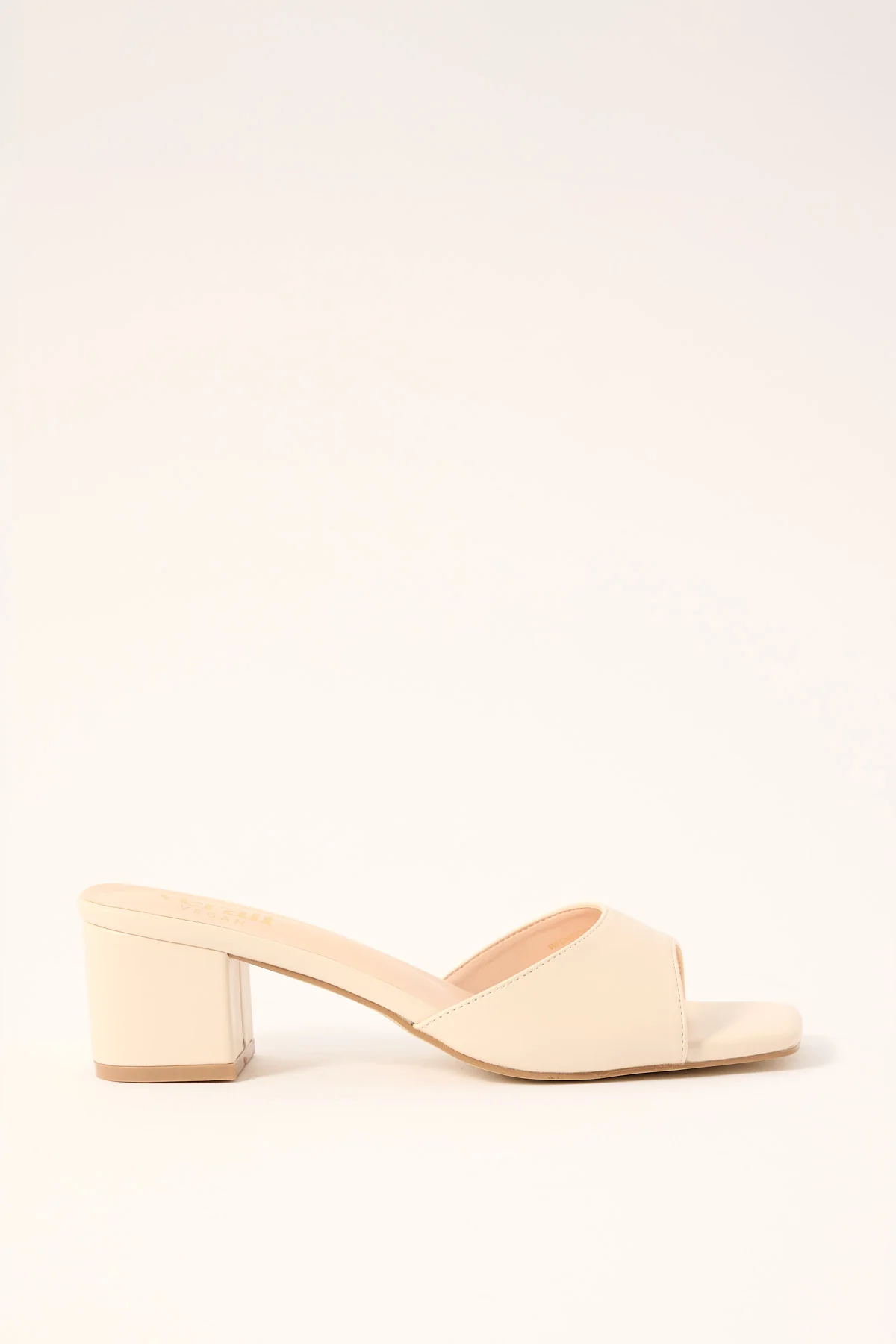 Verali Wednesday Heel Bone White