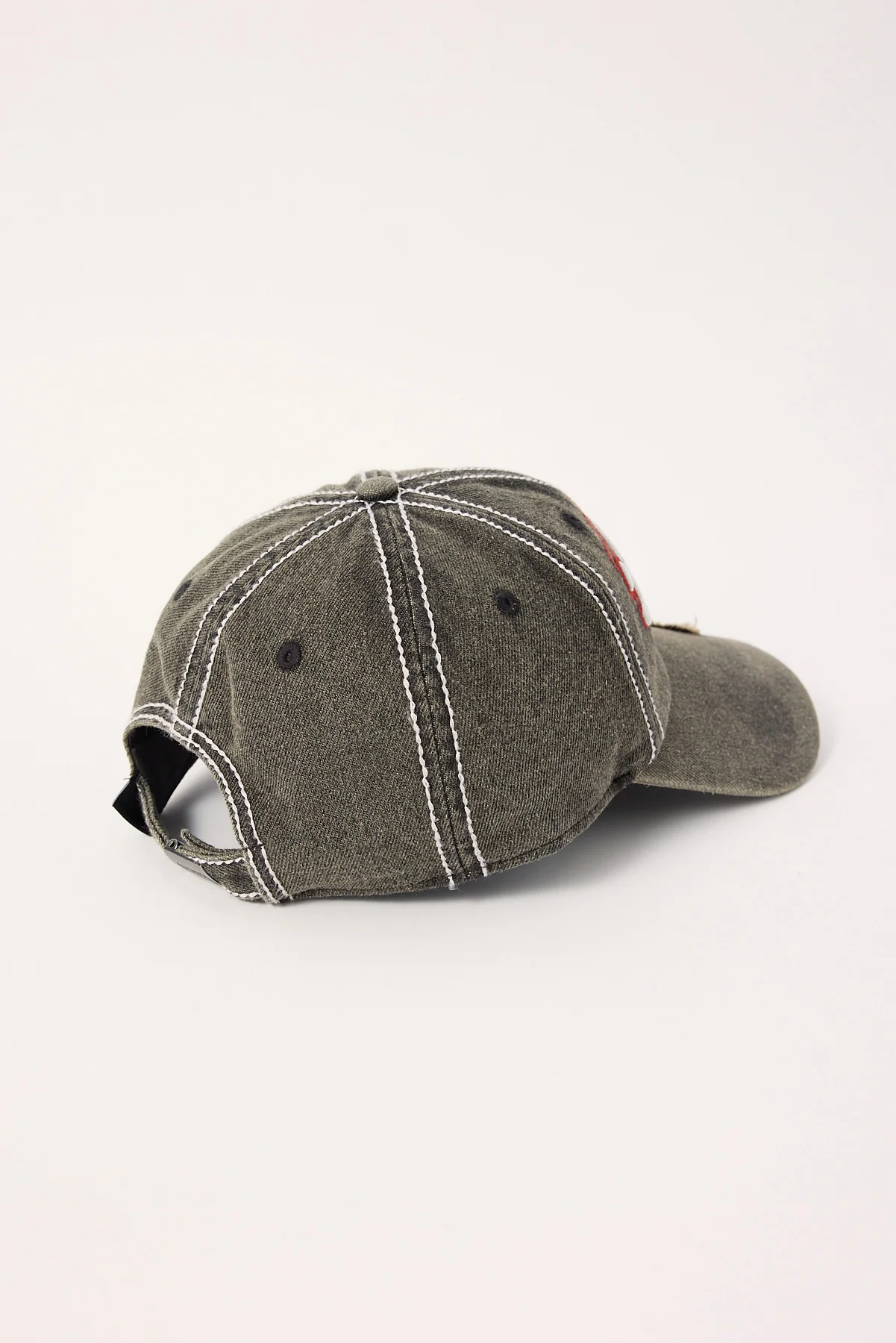 Von Dutch Dad Cap Black/Red - Image 4