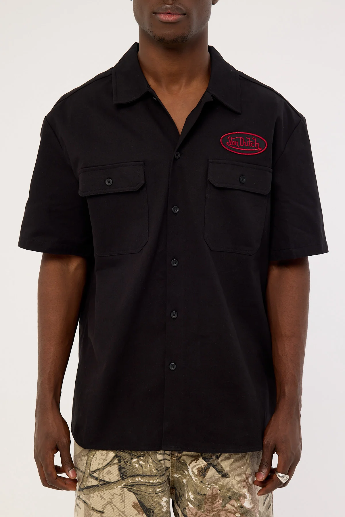 Von Dutch Oval Shirt Black - Image 6