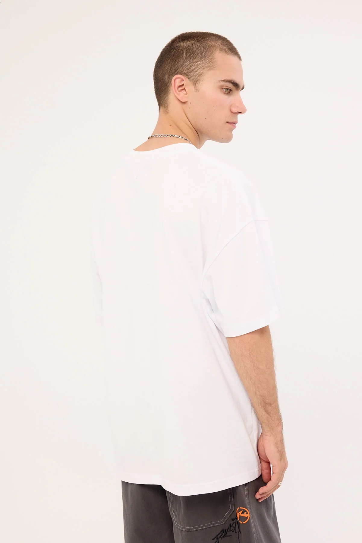 Von Dutch Mens Fire Tee White - Image 5
