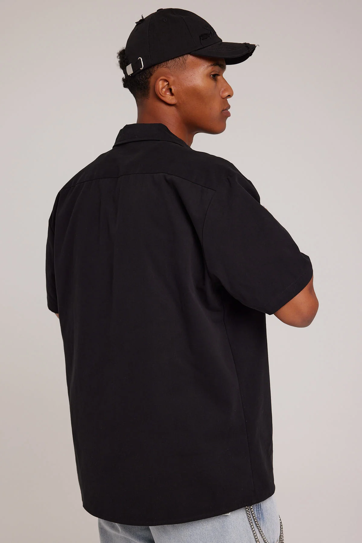 Von Dutch VD Workers Shirt Black - Image 4