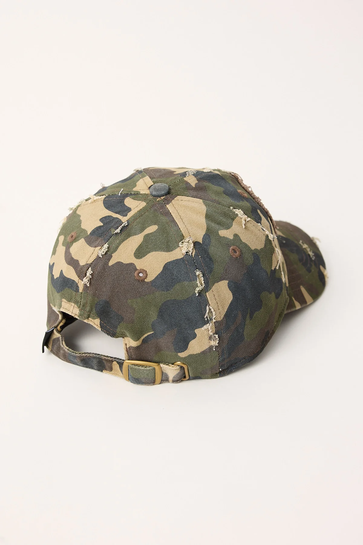 Von Dutch Washed Camo Dad Cap Camo - Image 4