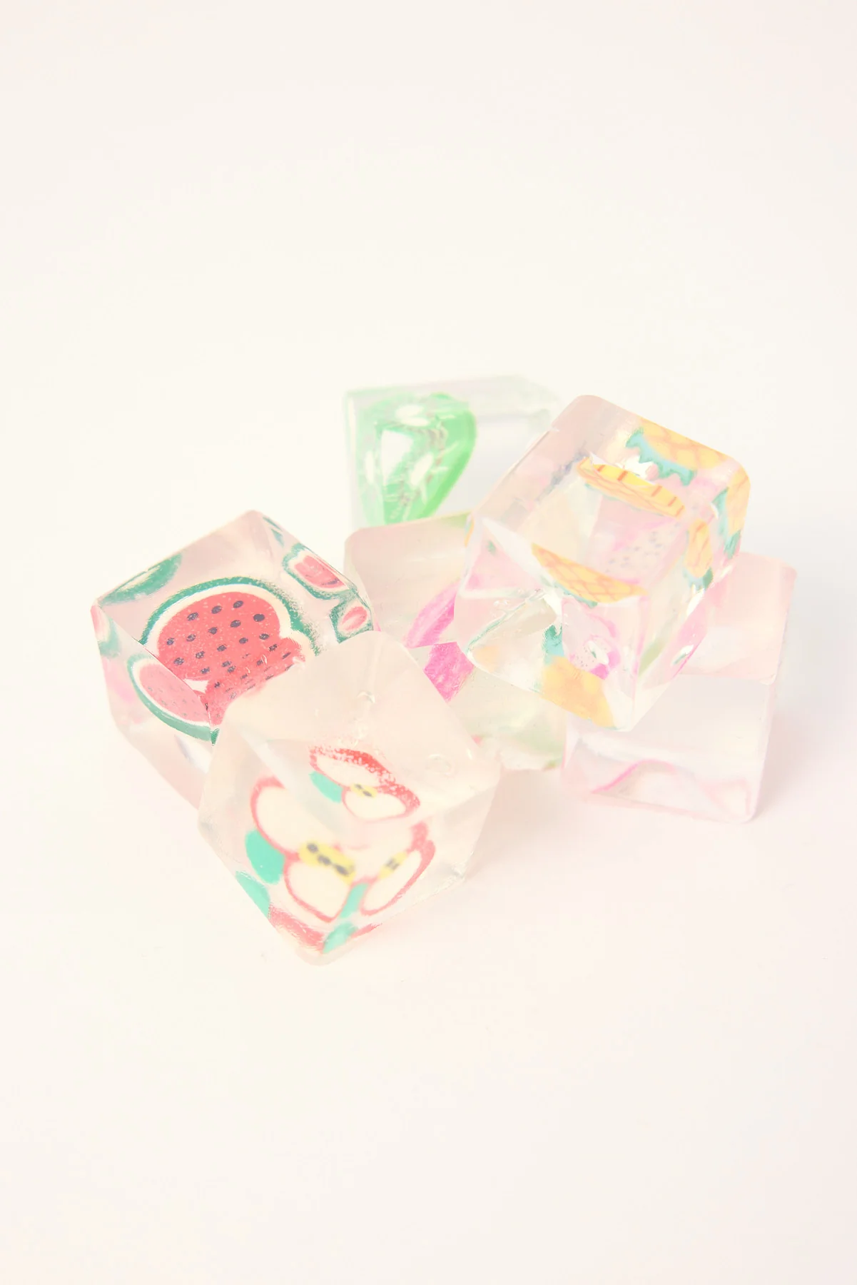 William Valentine Squishy Ice Cube (6 Pack) Multi - Image 2