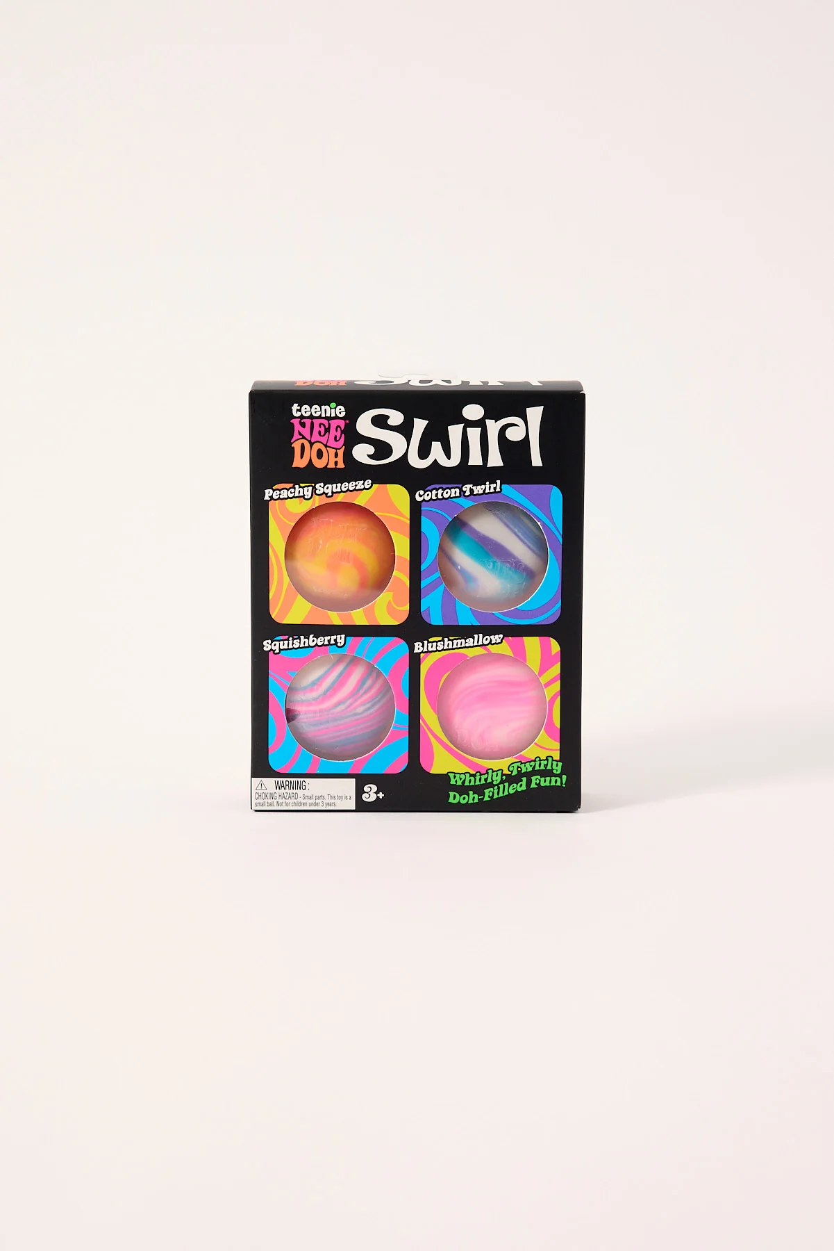 William Valentine Swirl Teenie (Multi-Pack) Nee Doh Assorted