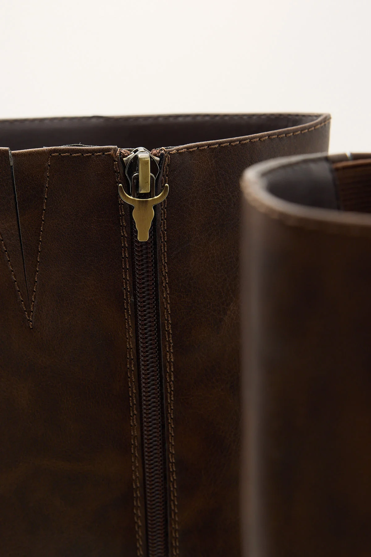 Windsor Smith Nowhere PU Boot Dark Oak - Image 3