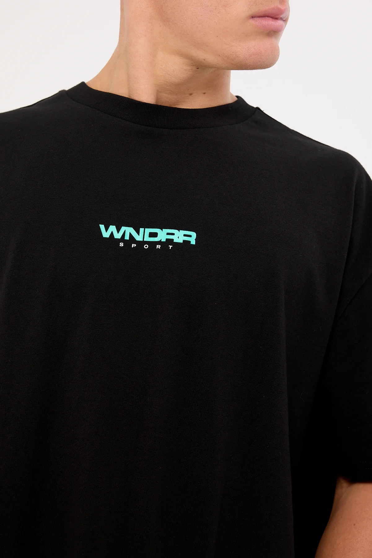 Wndrr Collective Box Fit Tee Black - Image 4