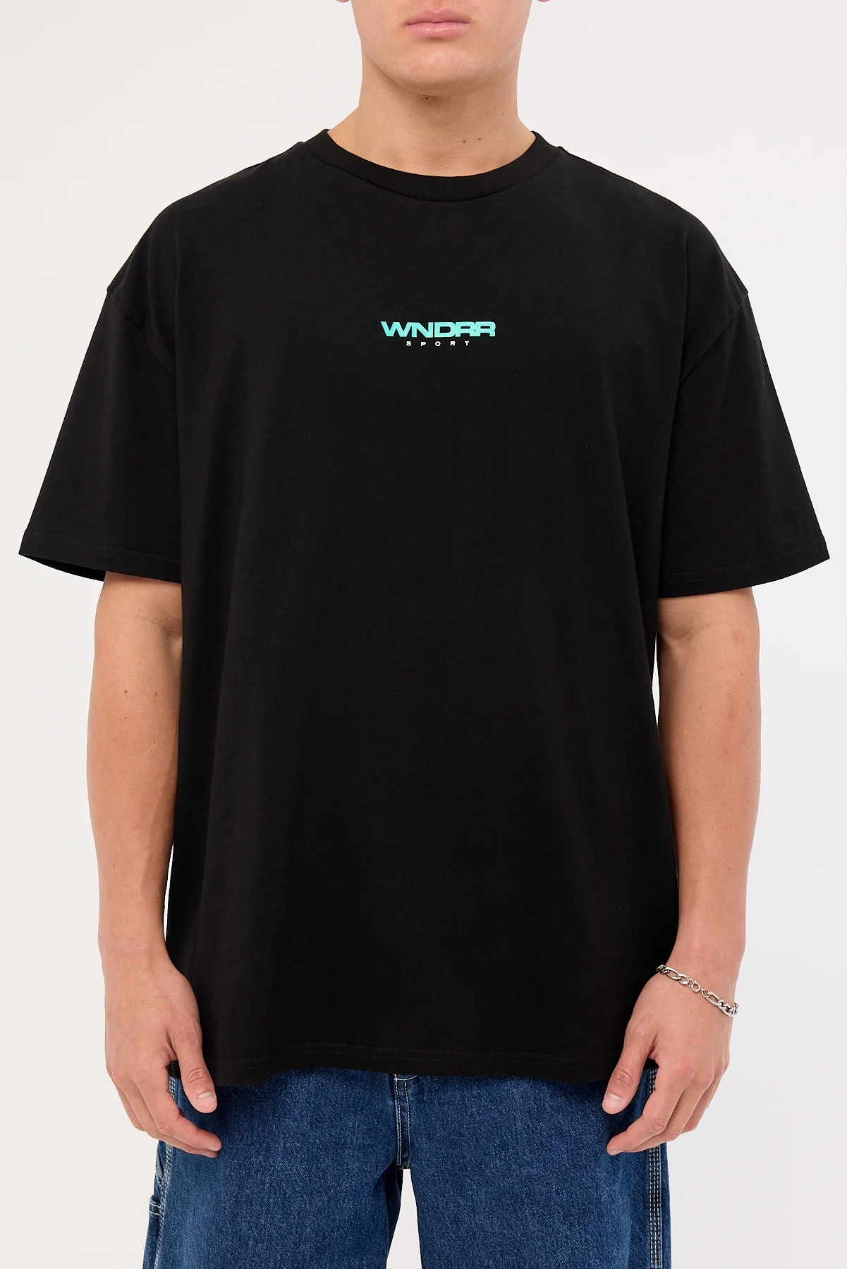 Wndrr Collective Box Fit Tee Black - Image 7