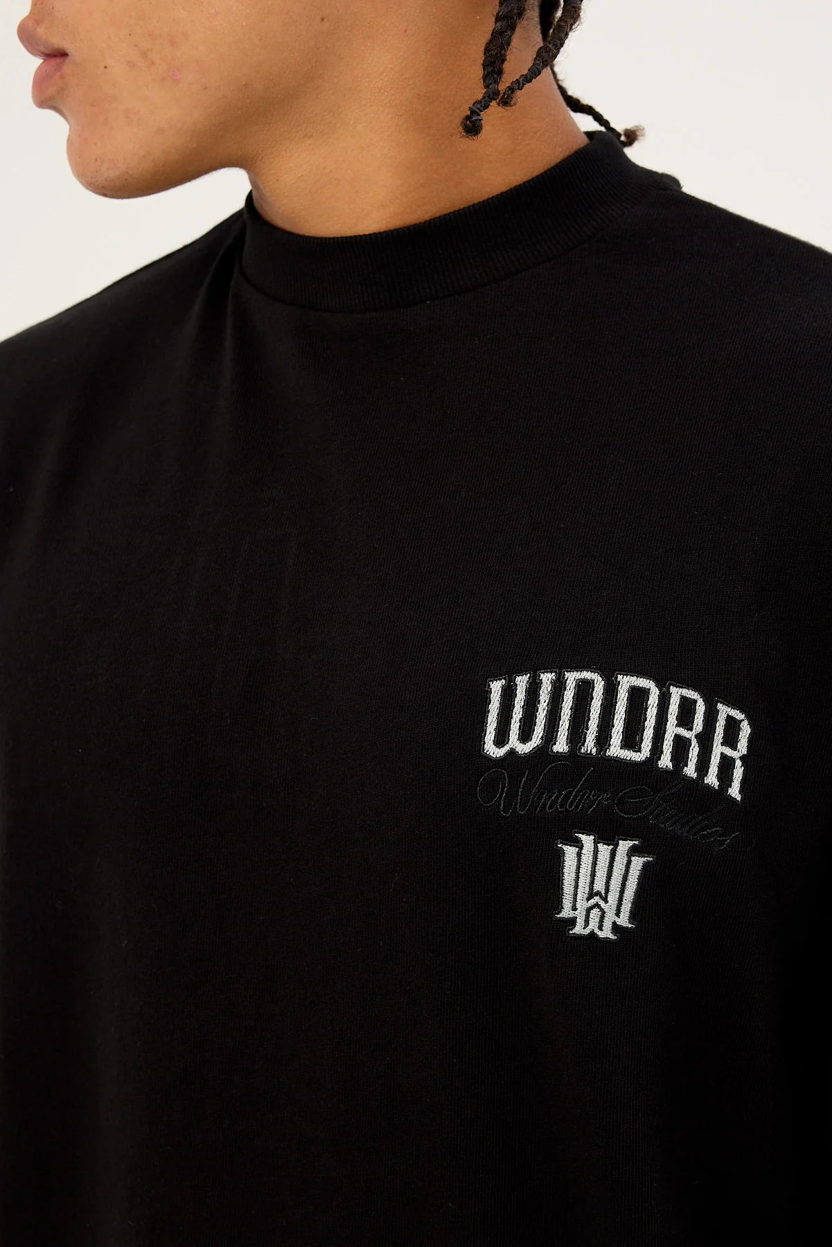 Wndrr Pavilion Heavy Weight Tee Black - Image 6