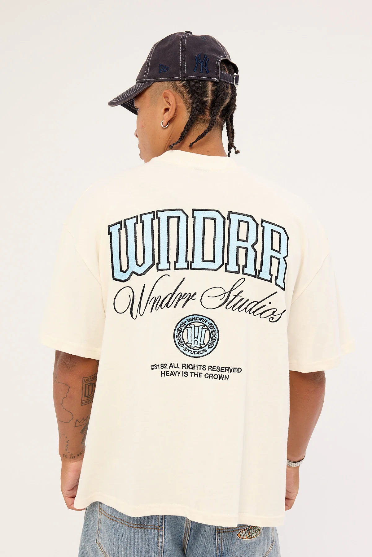 Wndrr Pavilion Heavy Weight Tee Off White