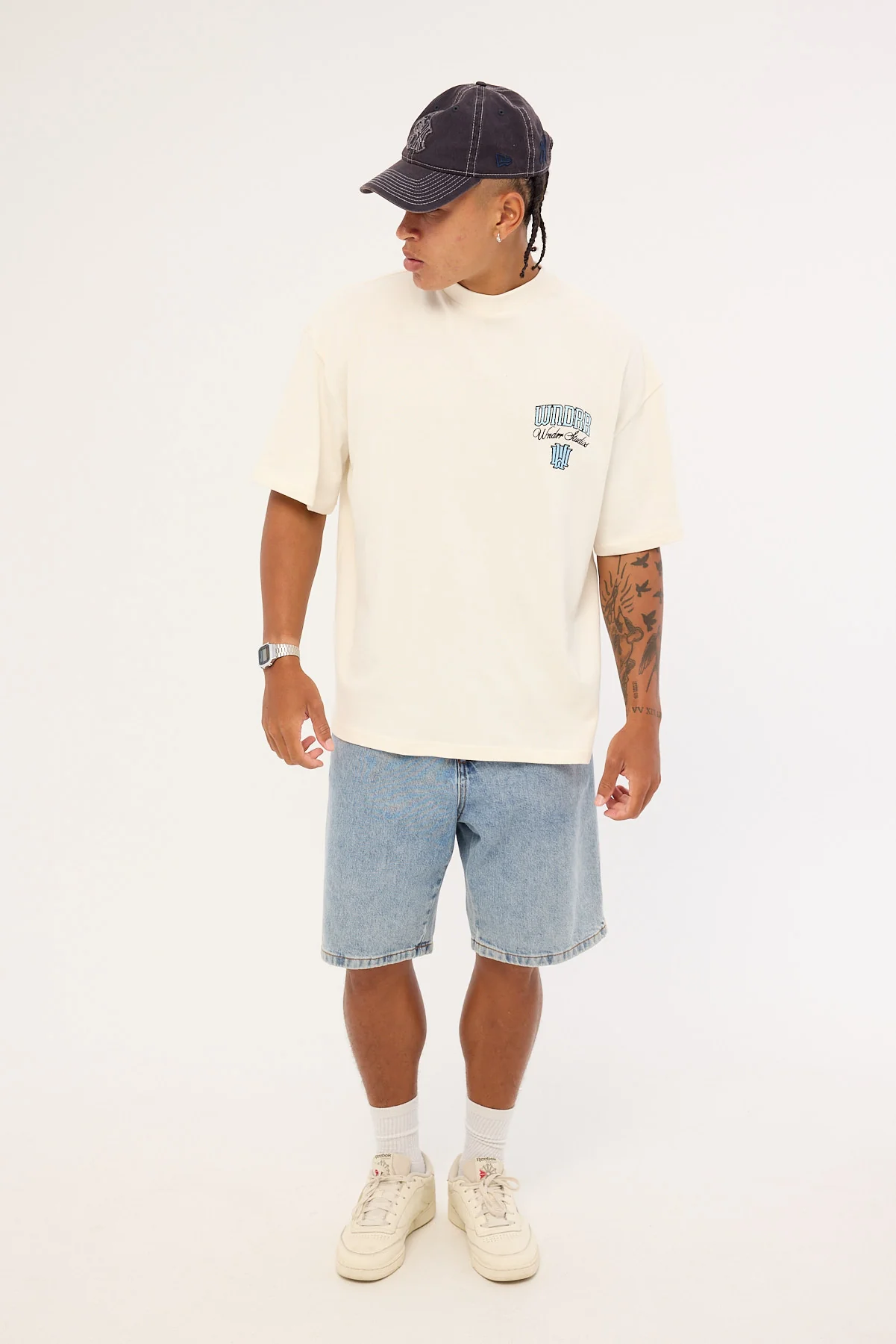 Wndrr Pavilion Heavy Weight Tee Off White - Image 2