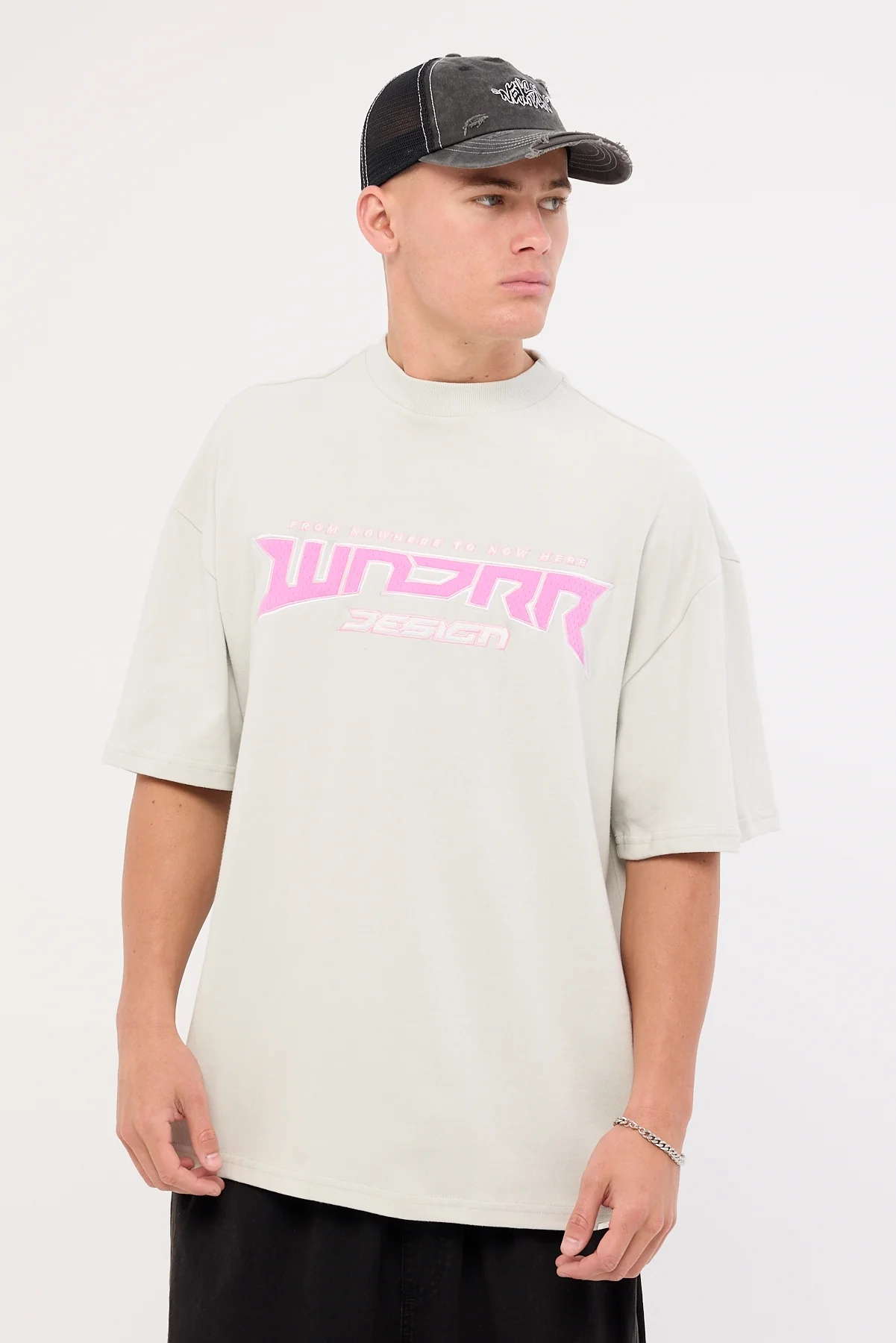 Wndrr Pulse Heavy Tee Oyster