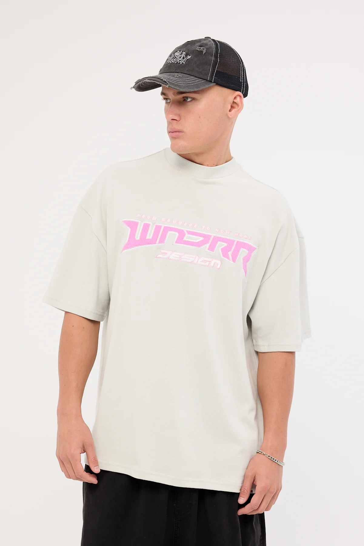 Wndrr Pulse Heavy Tee Oyster - Image 3