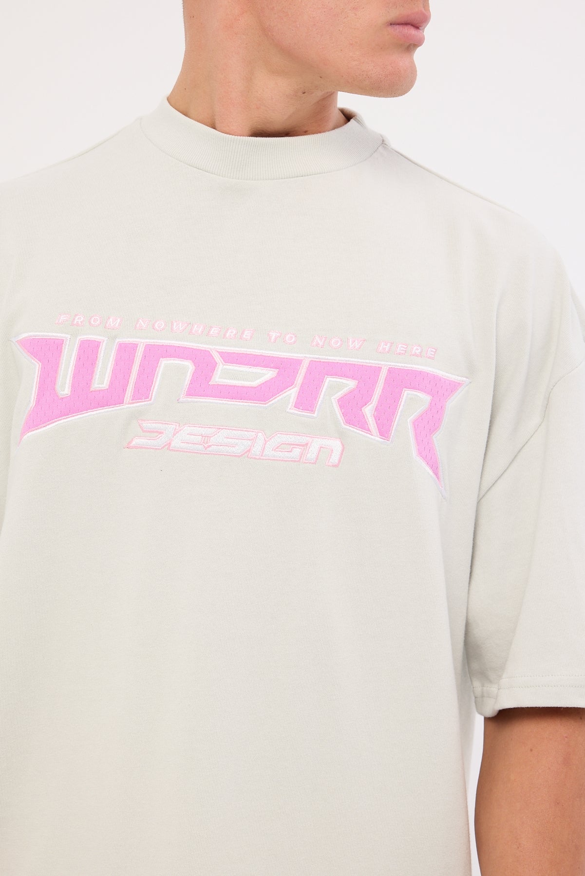 Wndrr Pulse Heavy Tee Oyster - Image 4