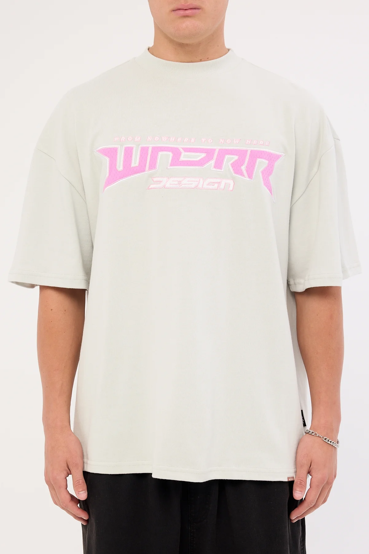 Wndrr Pulse Heavy Tee Oyster - Image 7