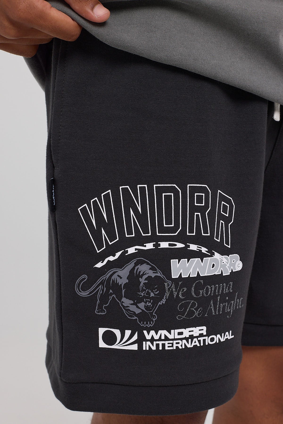 Wndrr Represent Tech Trackshort Faded Black - Image 6