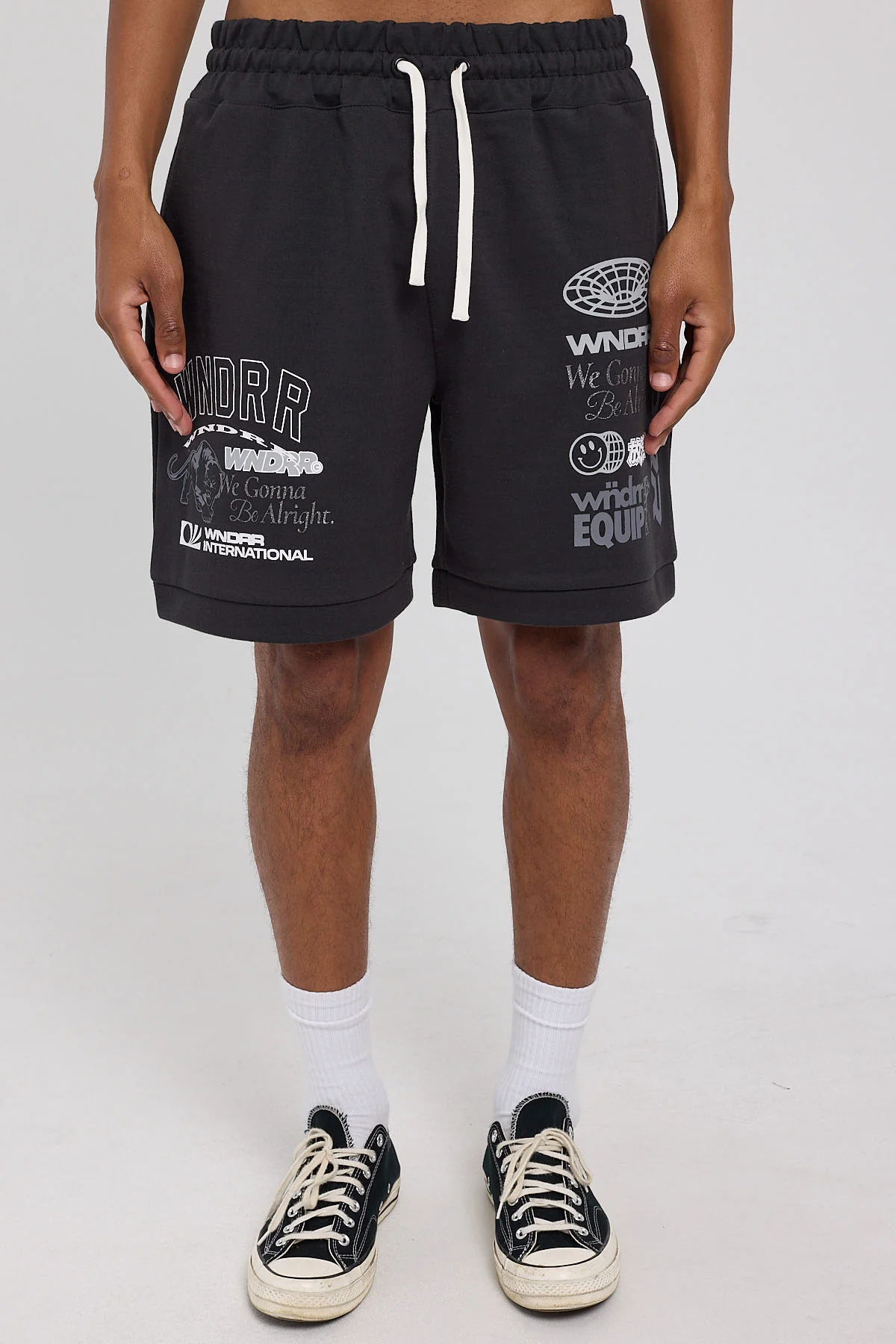 Wndrr Represent Tech Trackshort Faded Black - Image 8