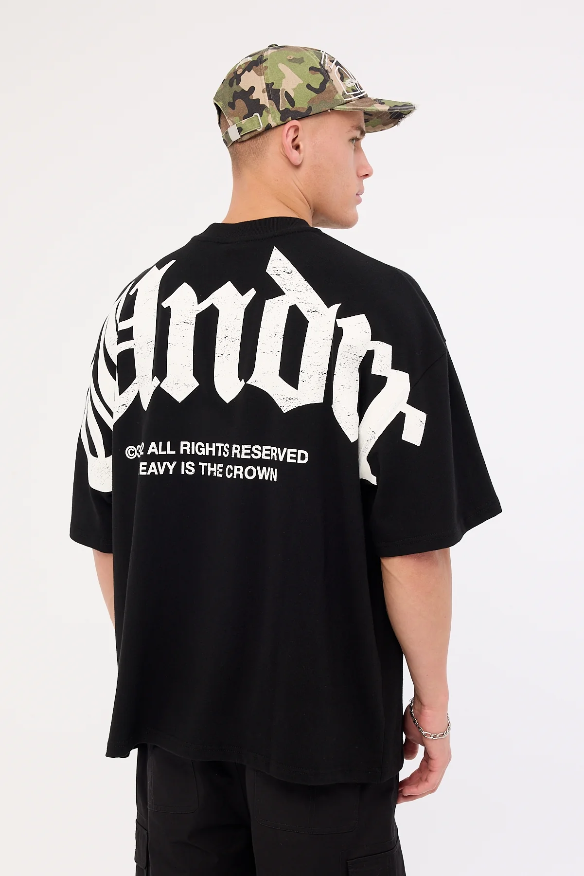 Wndrr Revival Heavy Weight Tee Black
