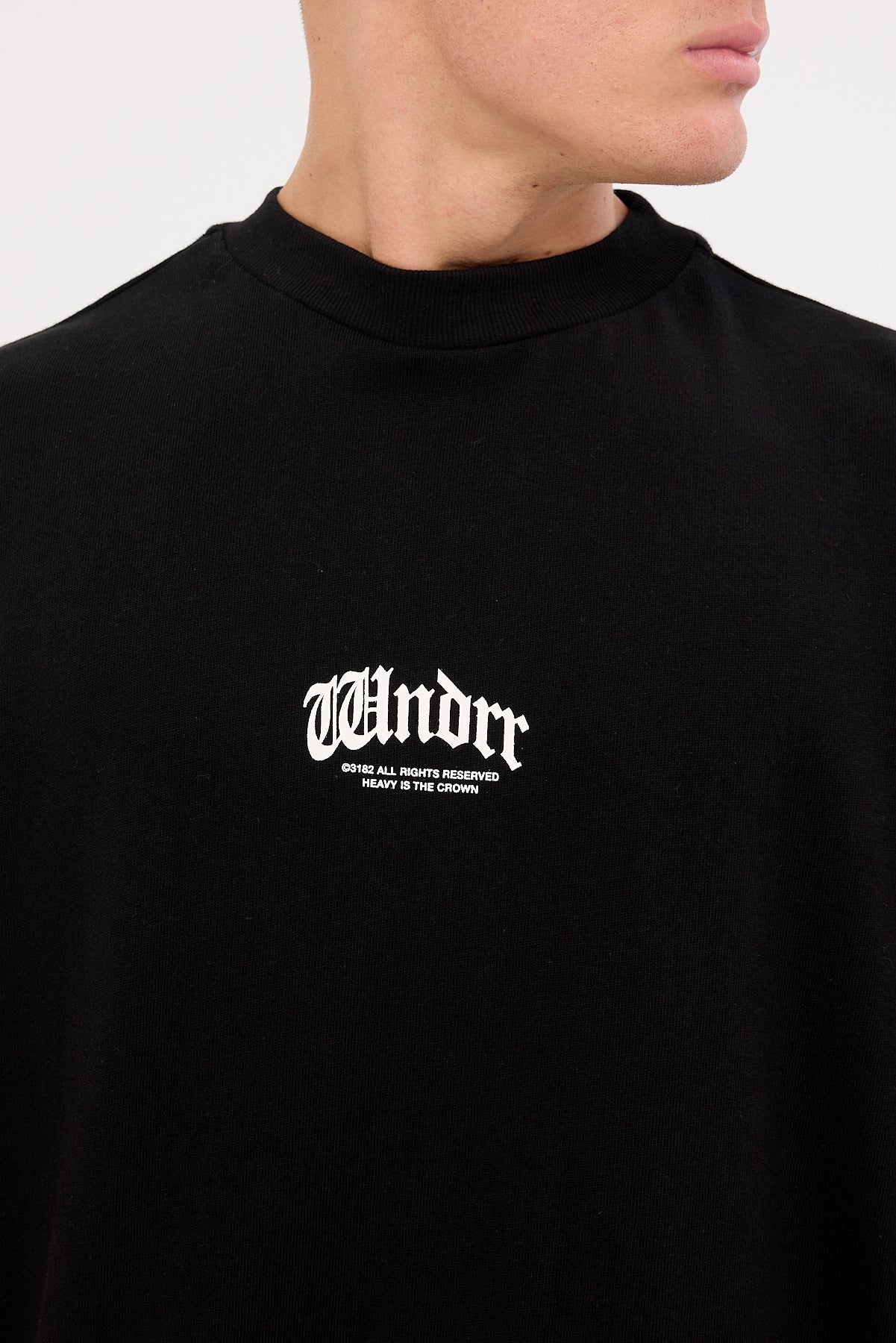 Wndrr Revival Heavy Weight Tee Black - Image 4