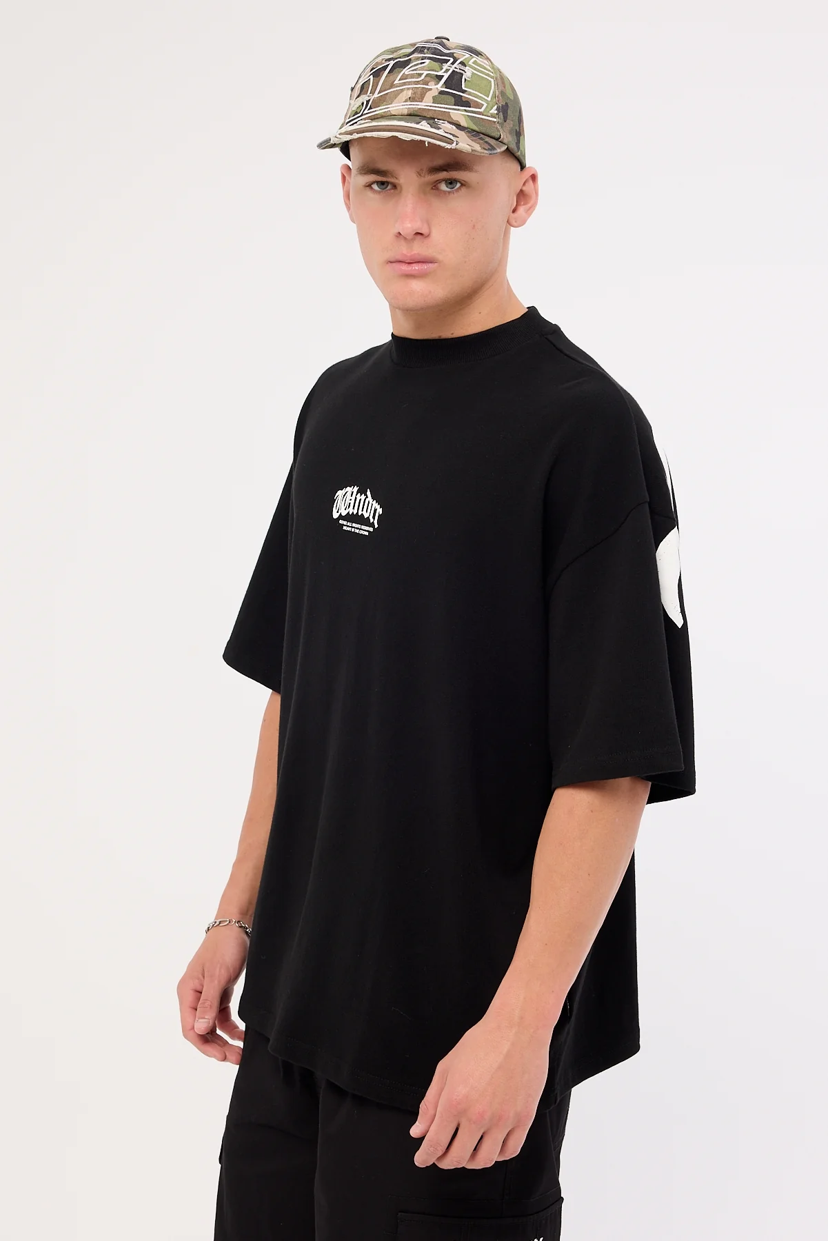 Wndrr Revival Heavy Weight Tee Black - Image 5