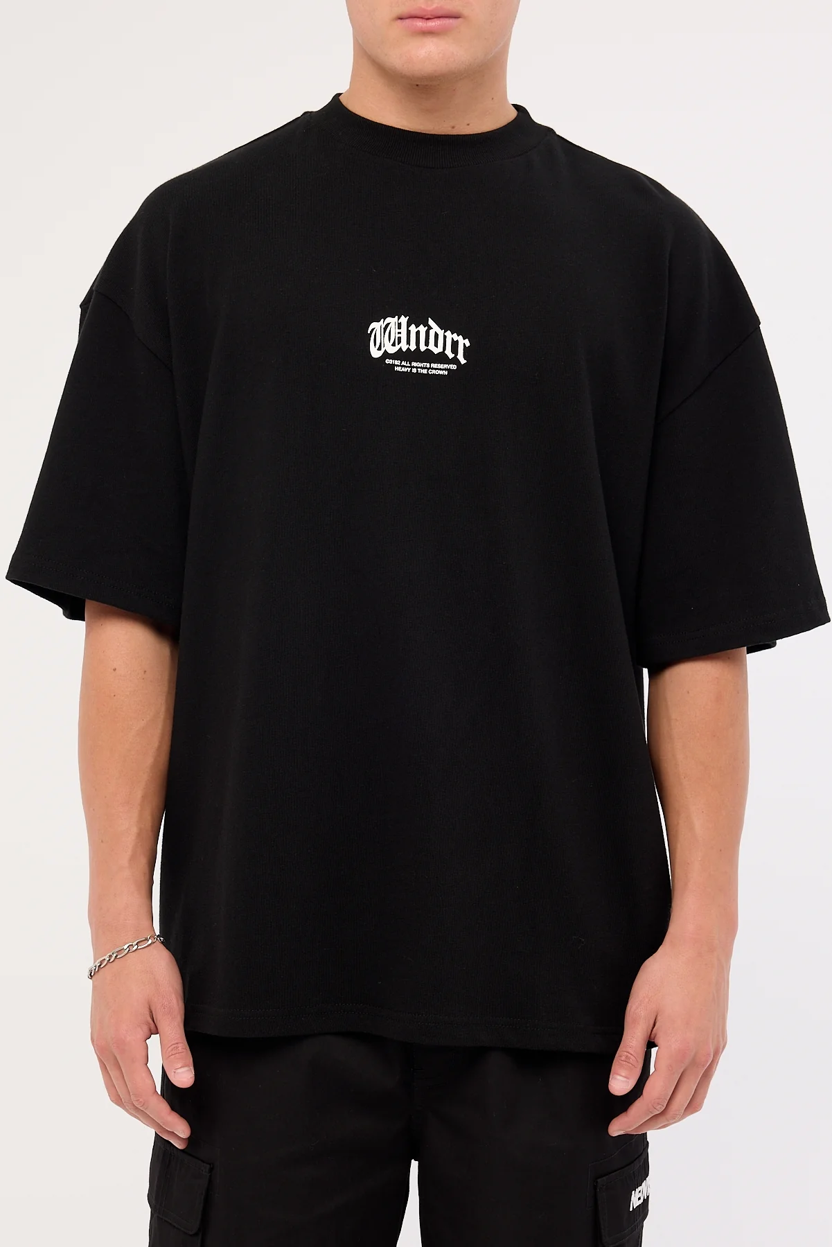 Wndrr Revival Heavy Weight Tee Black - Image 7