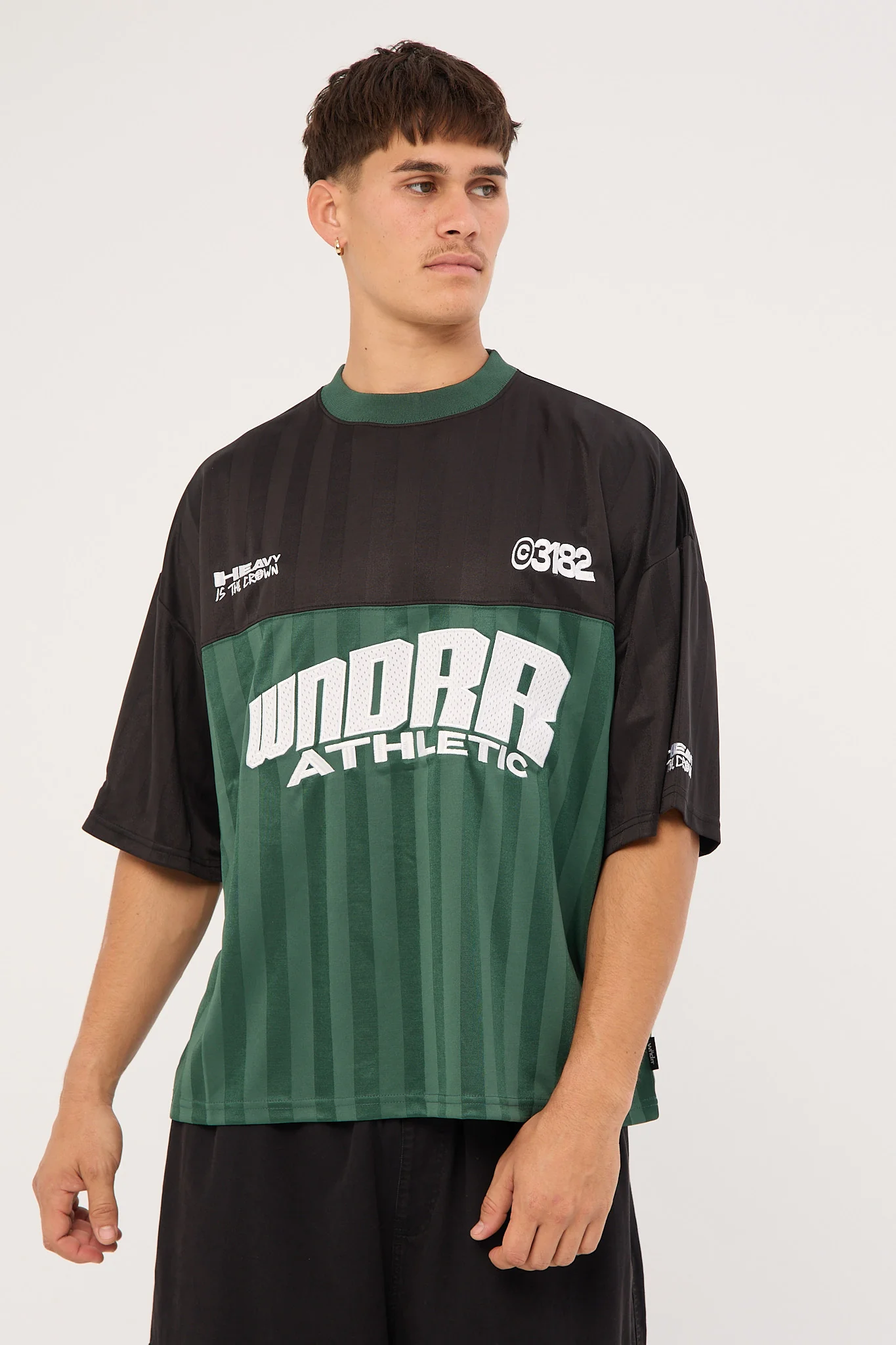 Wndrr Shift Quarterback Jersey Black/Green