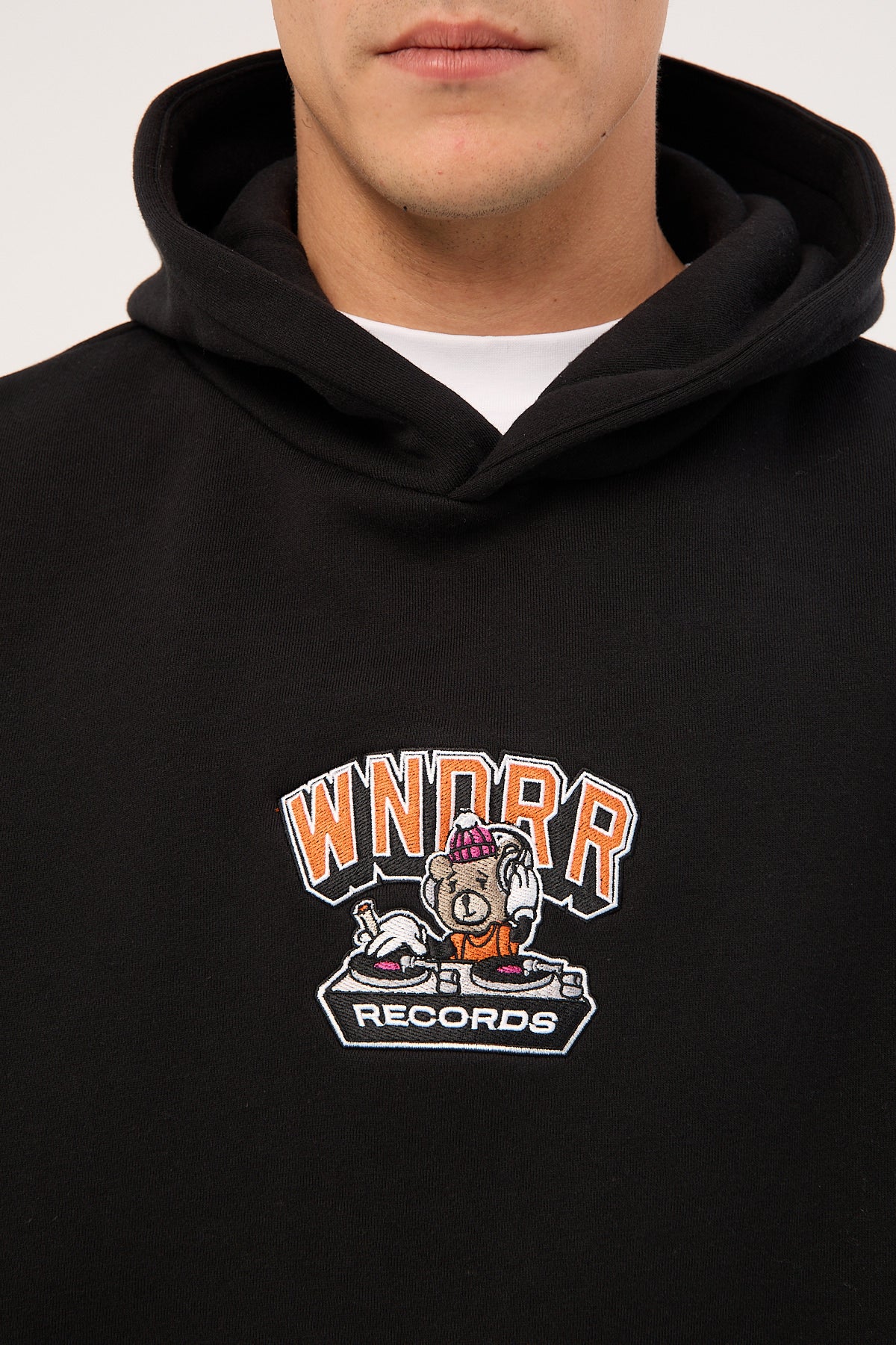 Wndrr Spin Hoodie Sweat Black - Image 5