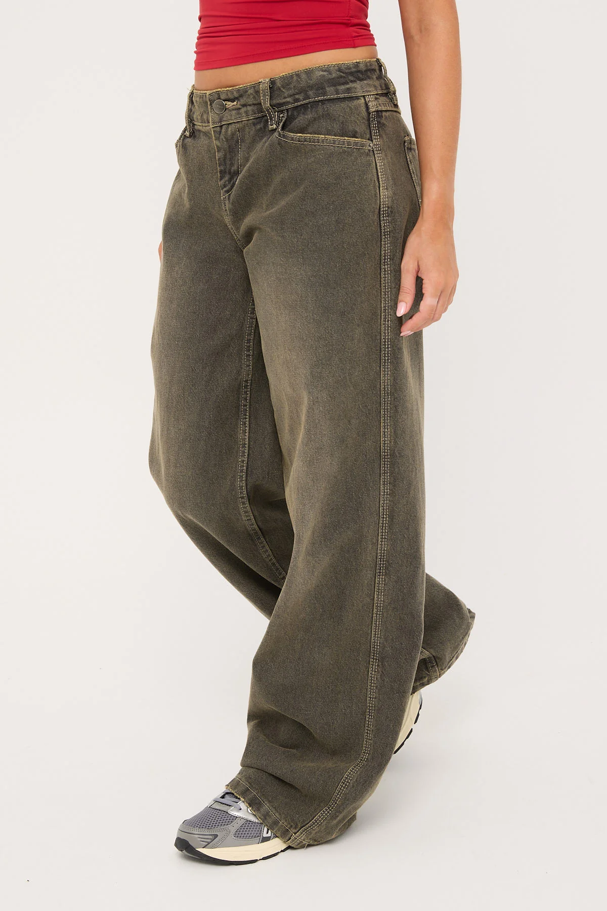 Worship Baggy Low Rider Jean Smokestorm - Image 2